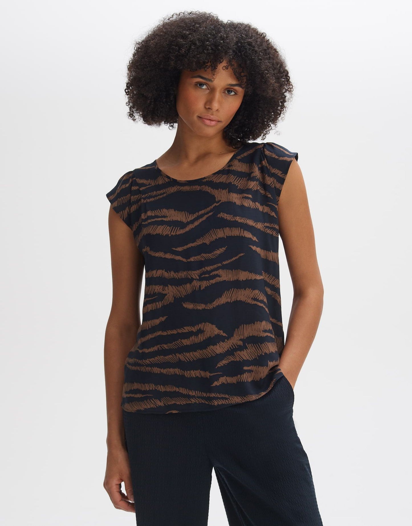 Fannie safari blau