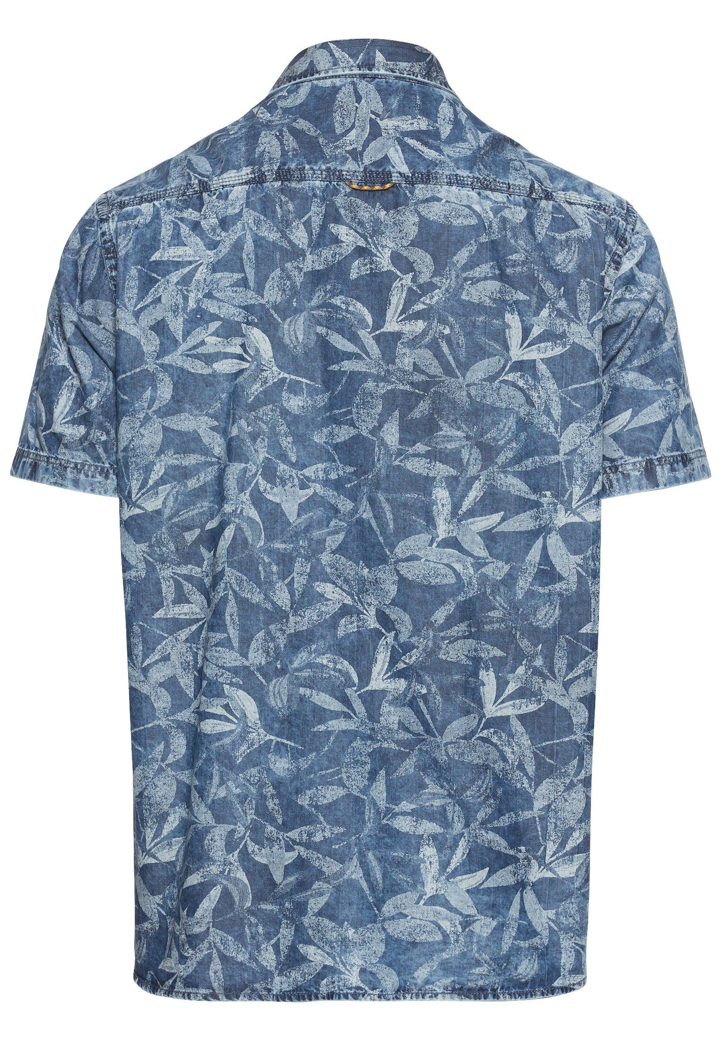 Camel Active Herren Kurzarmhemd blau