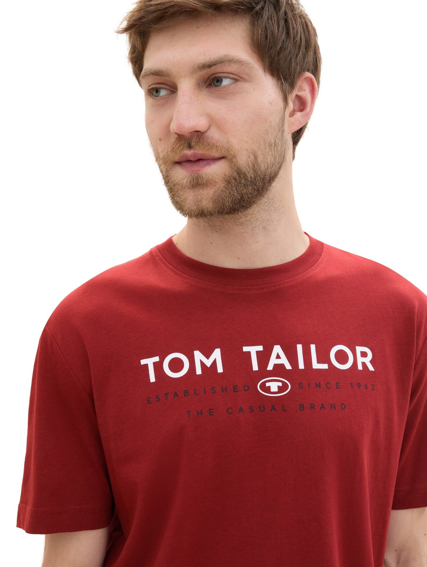 Tom Tailor Herren T-Shirt rot