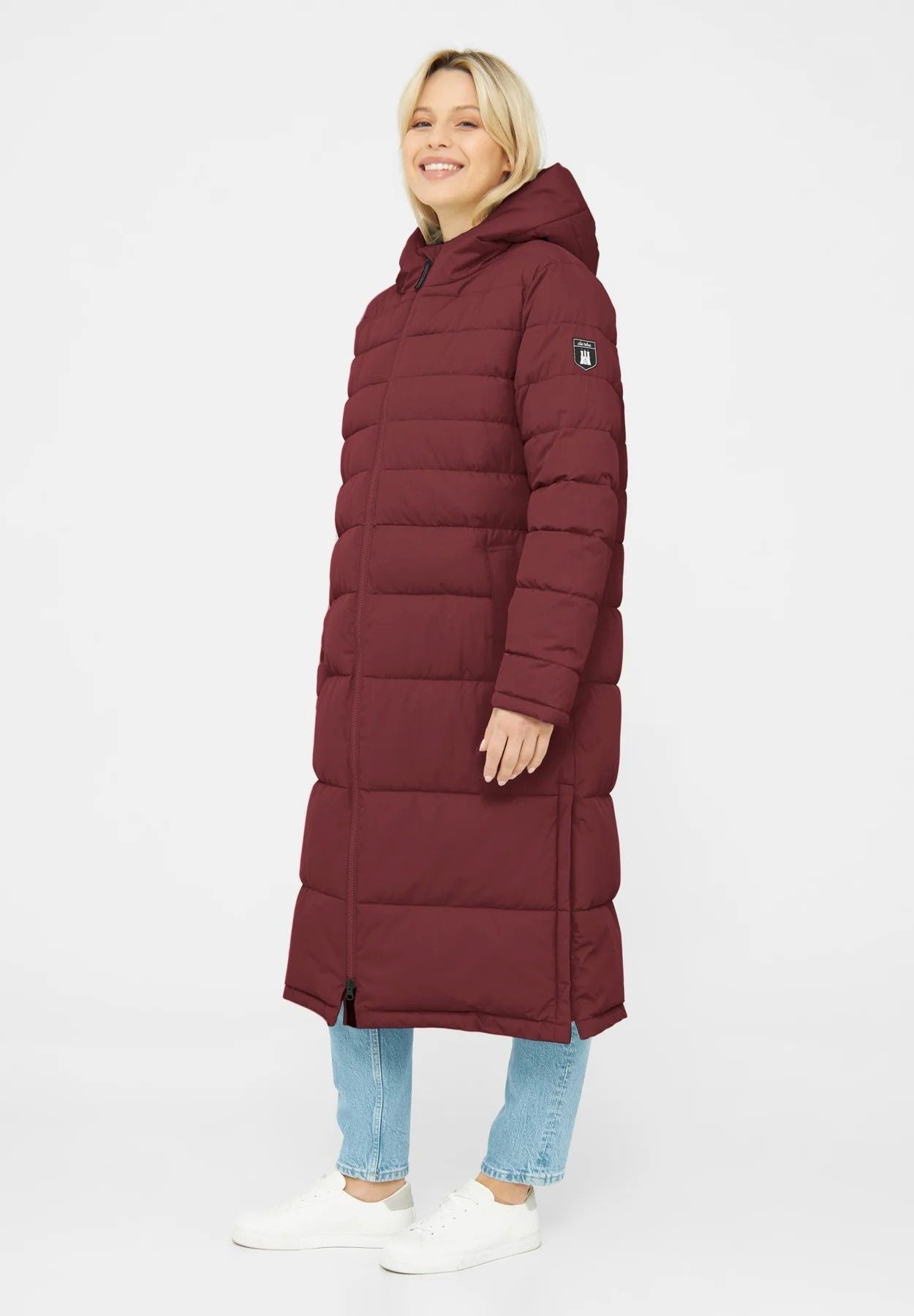 Derbe Damen Mantel W-01-XX-Bigholm rot