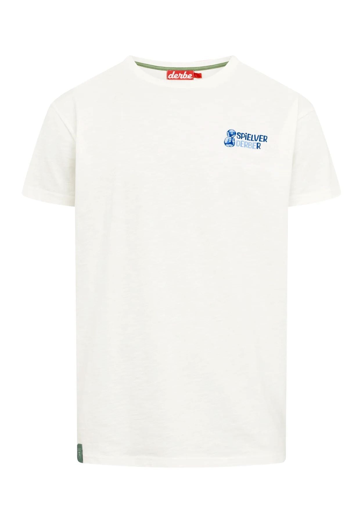 derbe Herren T-Shirt M-04-TSFL-Spielver-derbe-r weiß