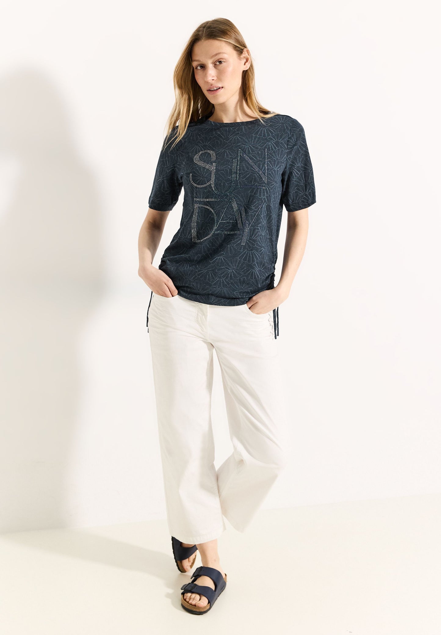 Cecil – Cecil Damen T-Shirt Burn-Out