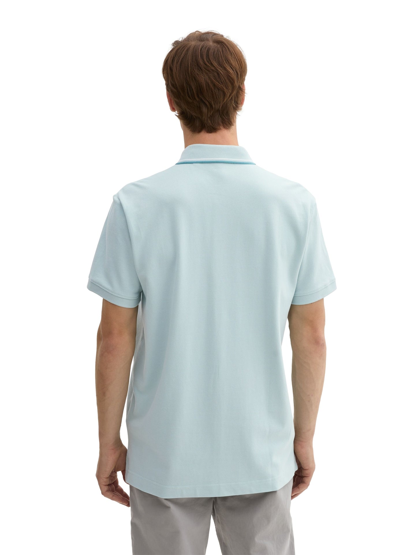 Tom Tailor Herren Poloshirt blau