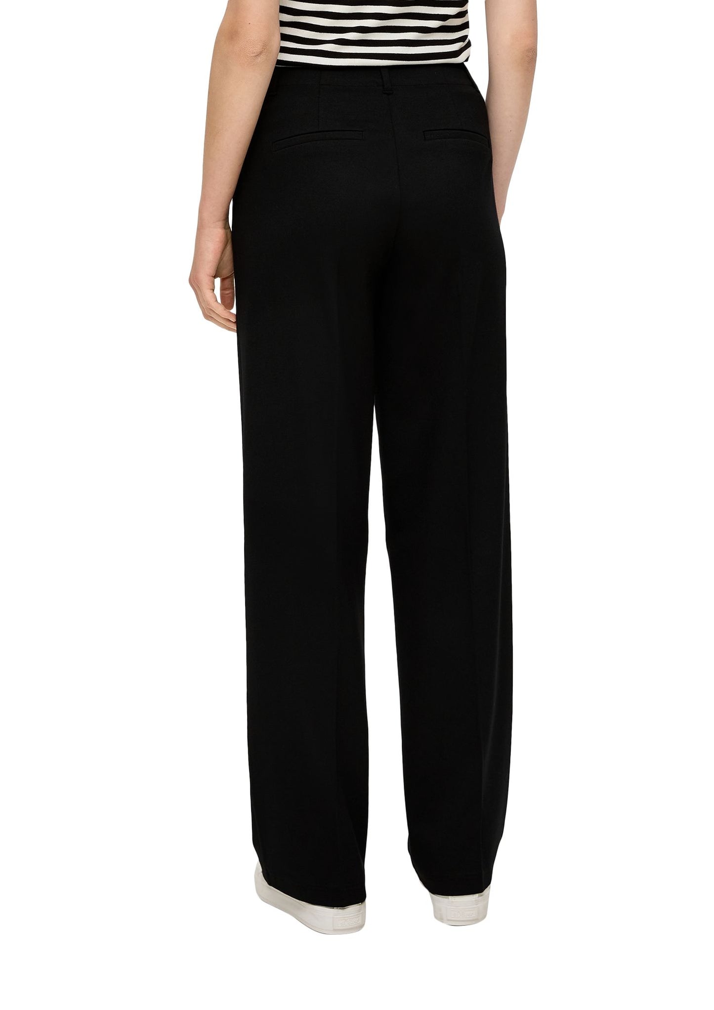 s. Oliver Damen Hose schwarz