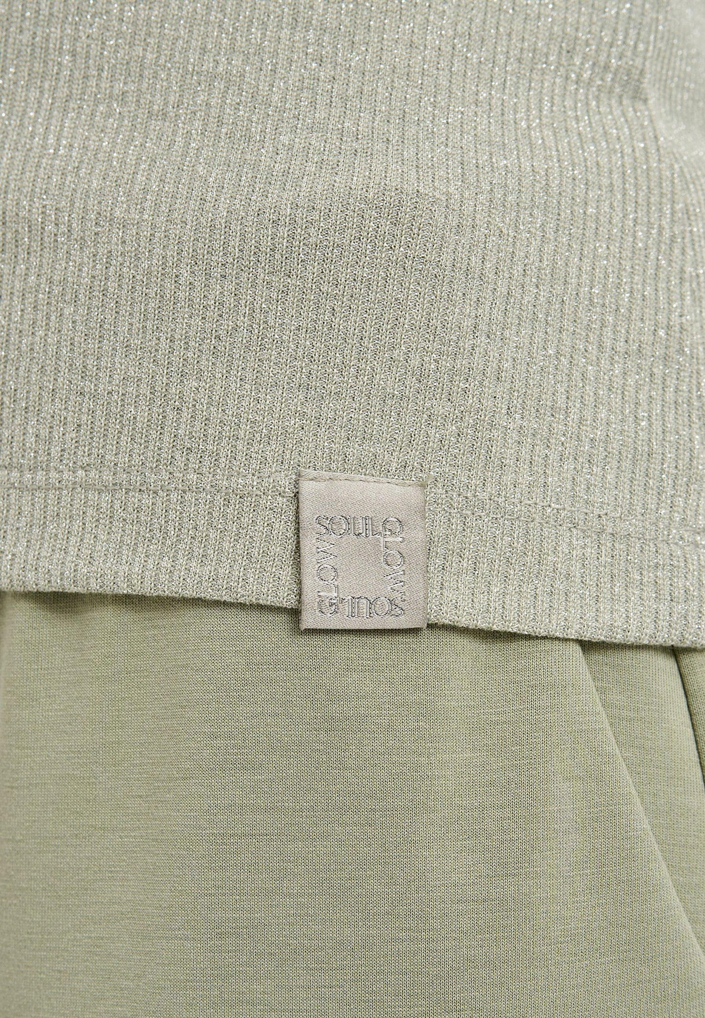 Smith&Soul Damen Metallic Tanktop grün