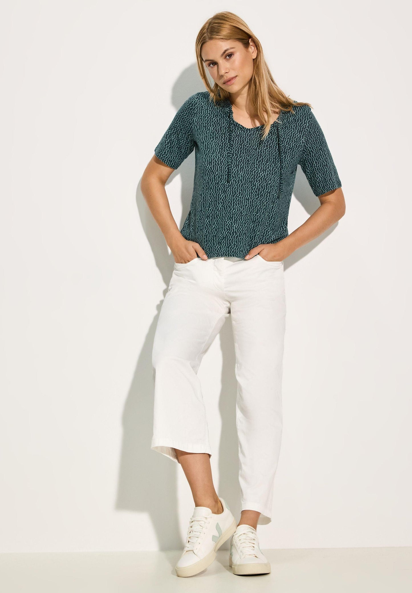Cecil Damen Tunikashirt grün