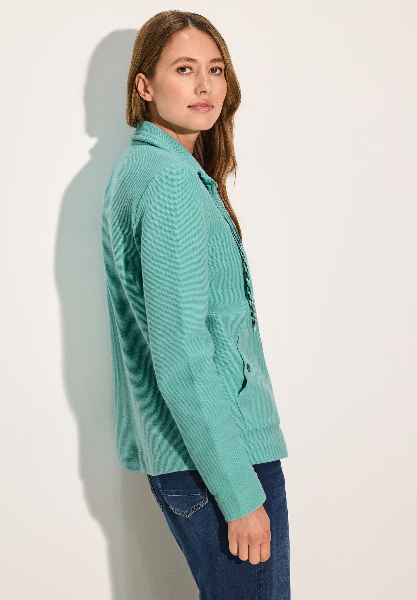 Cecil Damen Sweatjacke grün