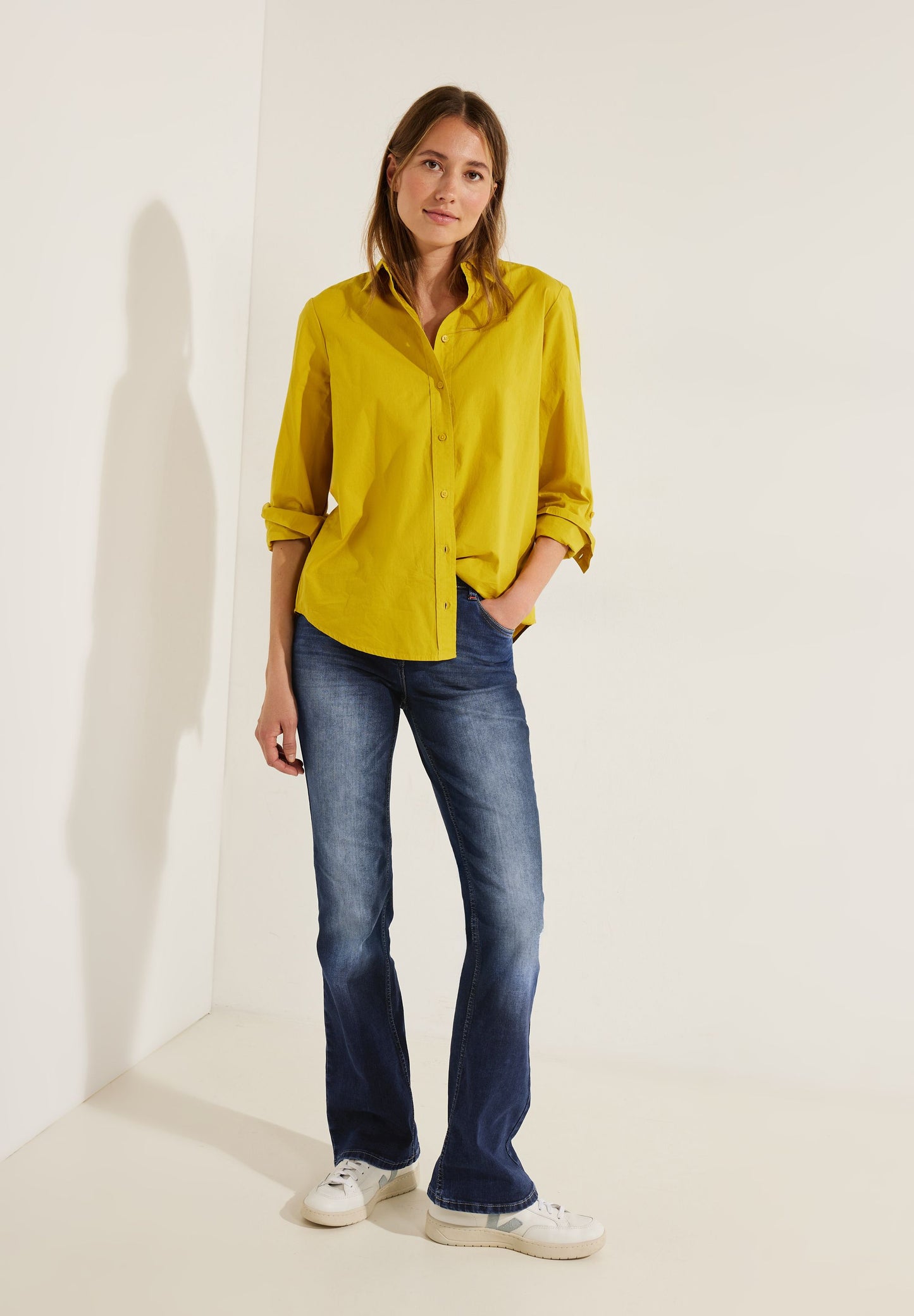 Cecil Damen Jeans blau