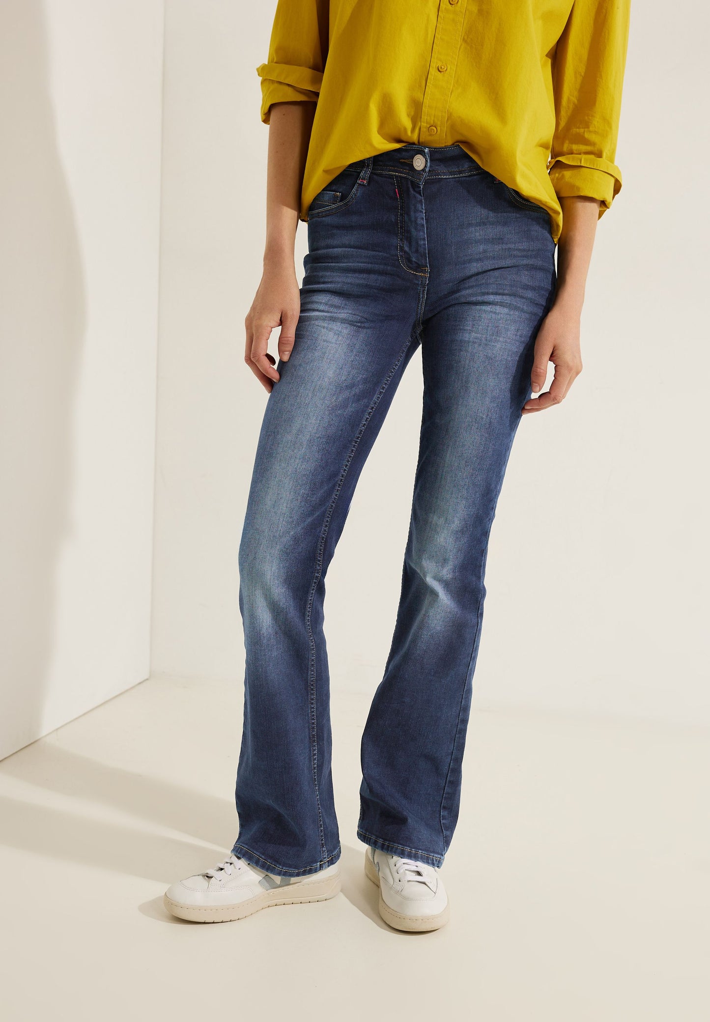 Cecil Damen Jeans blau