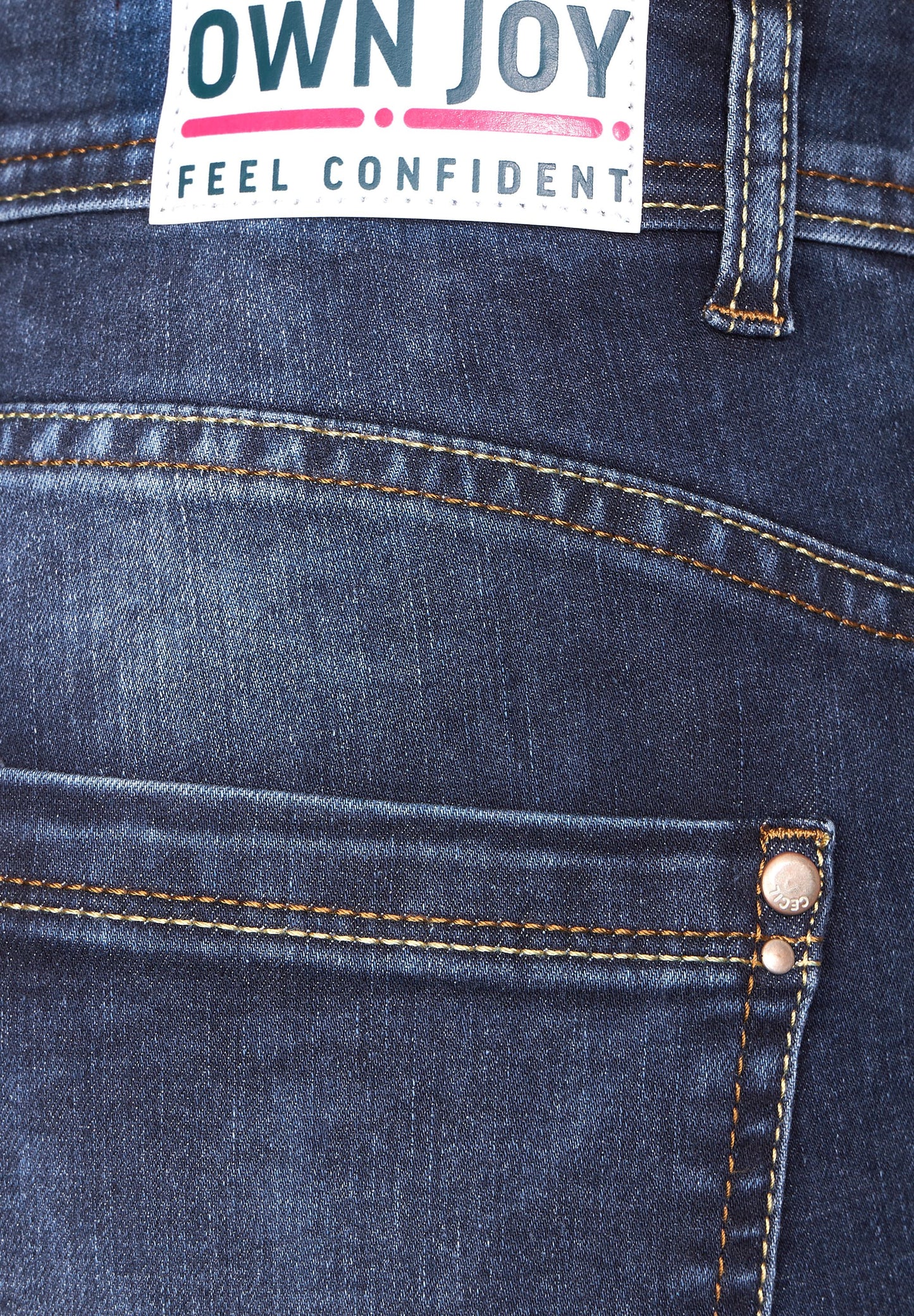 Cecil Damen Jeans blau