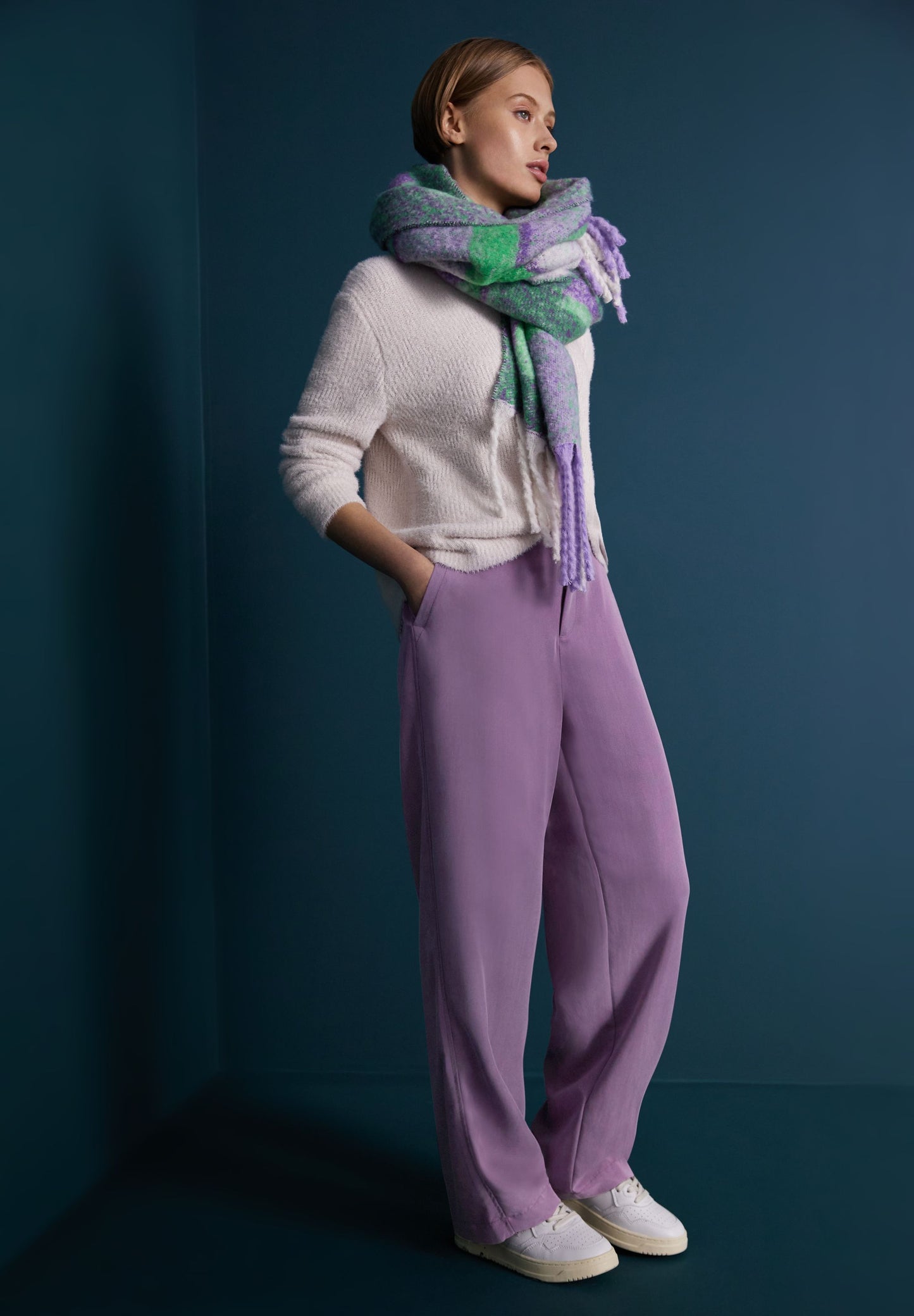 Street One Damen Hose violett