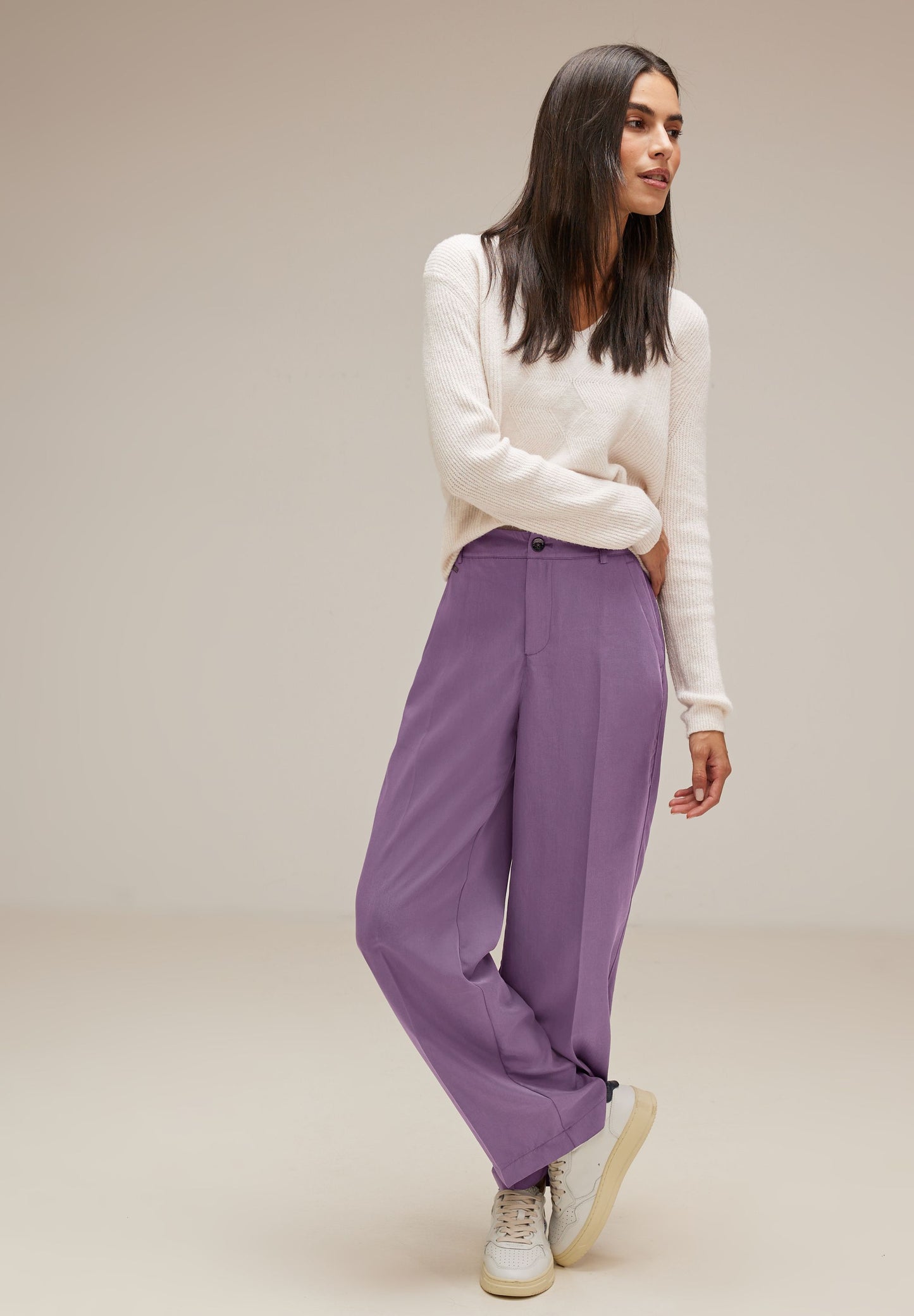 Street One Damen Hose violett