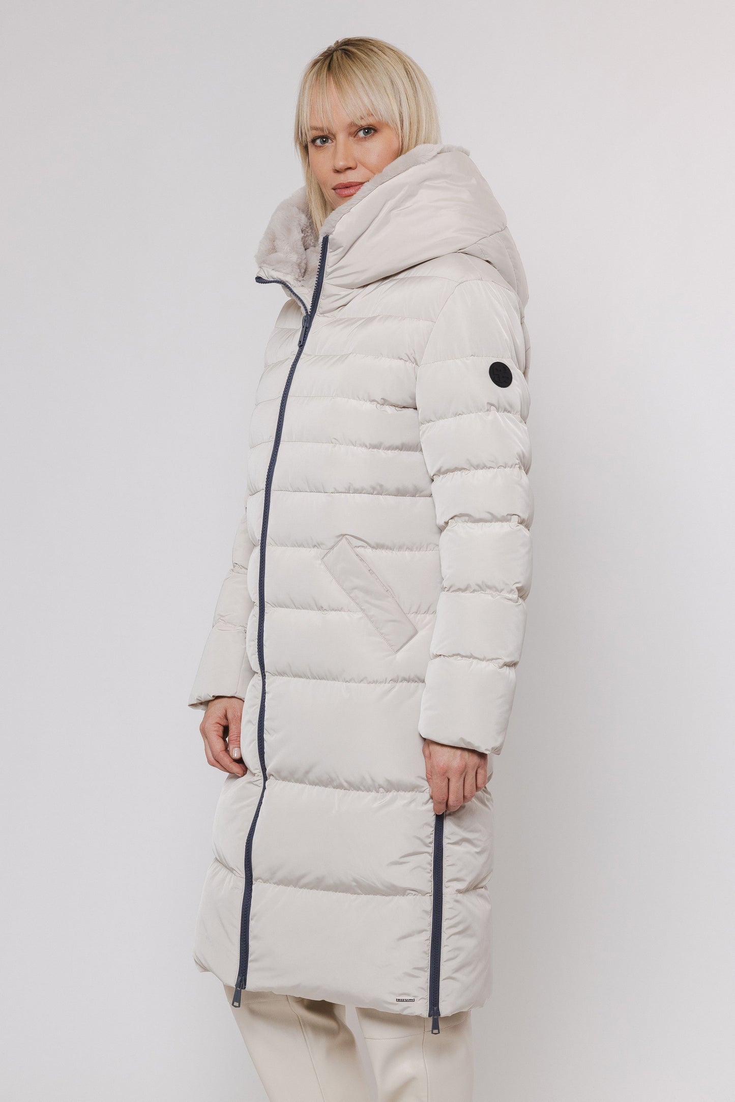 Rino & Pelle Damen Steppmantel beige
