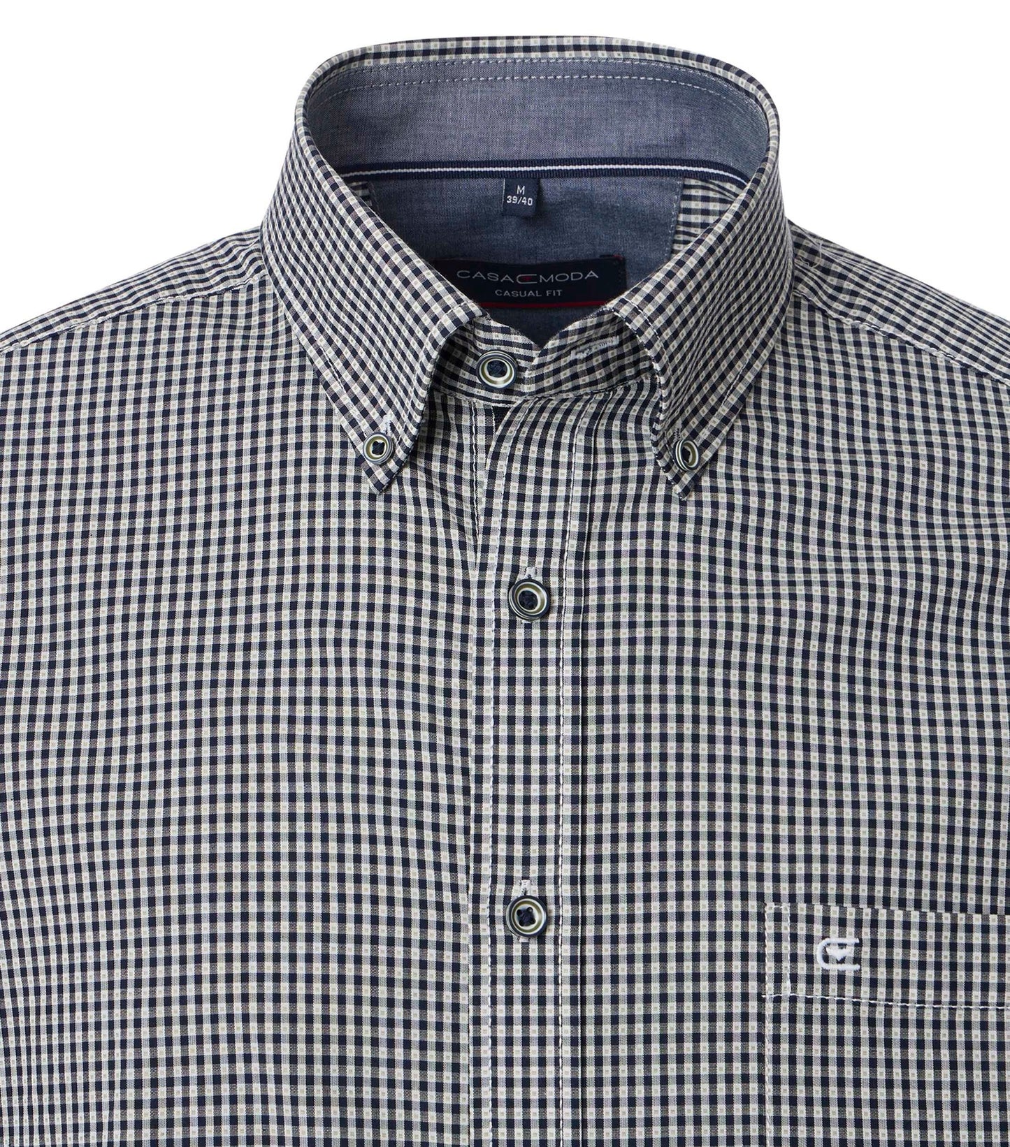 Casa Moda Herren Freizeithemd grün