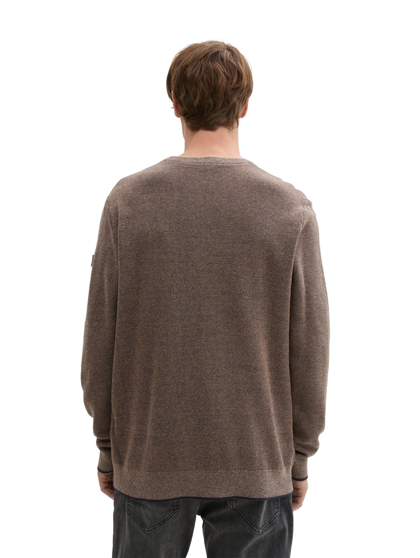 Tom Tailor Herren Pullover blau