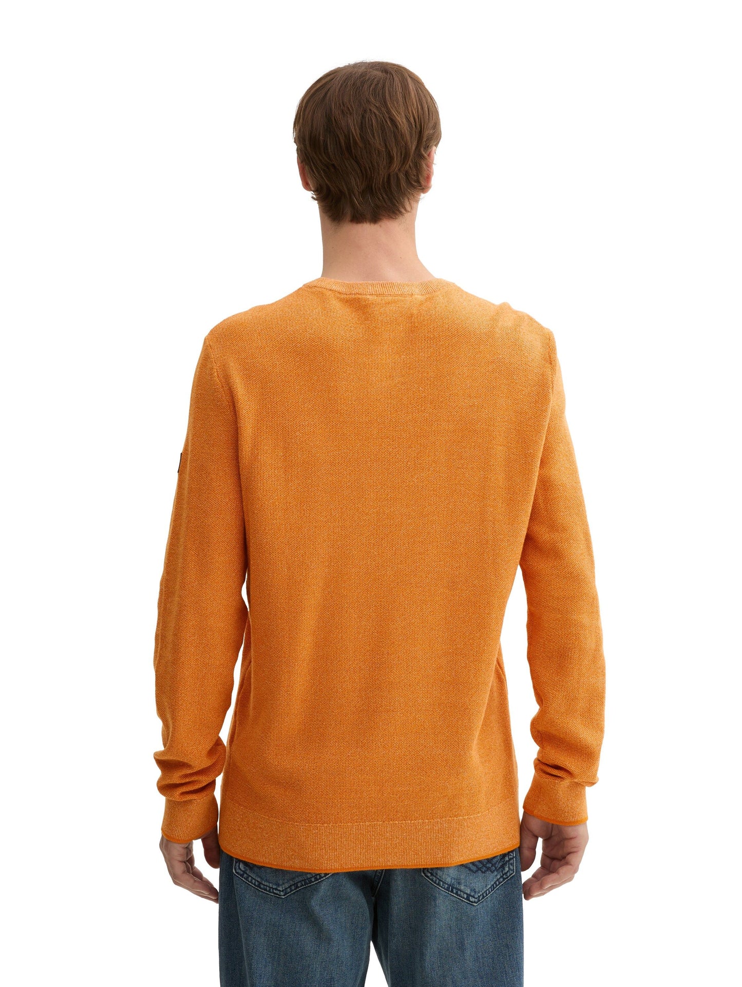 Tom Tailor Herren Pullover orange