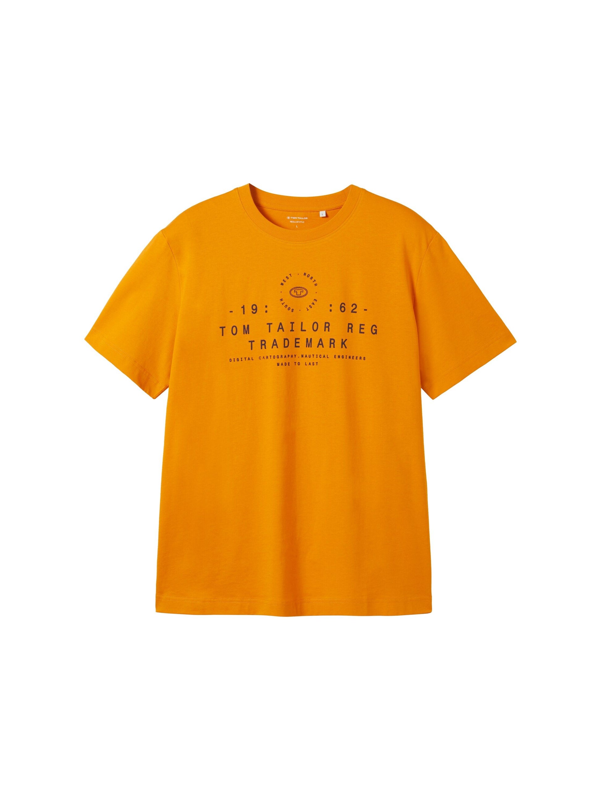 Tom Tailor Herren T-Shirt XXXL orange