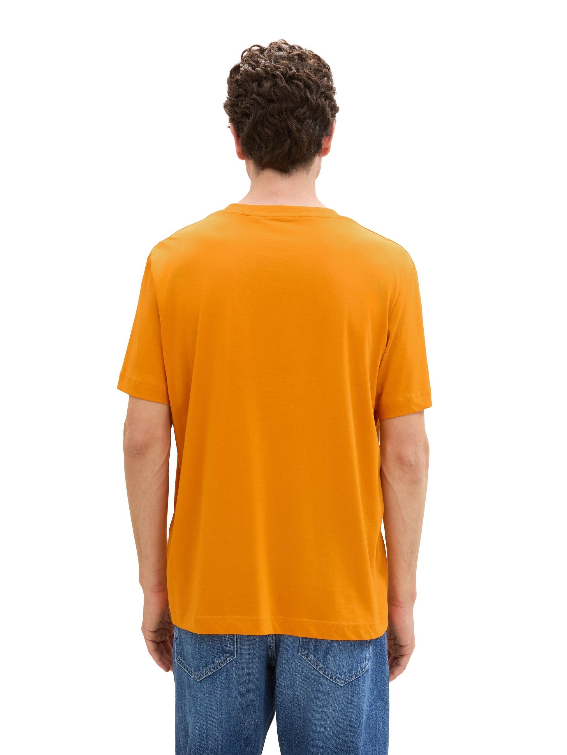 Tom Tailor Herren T-Shirt orange