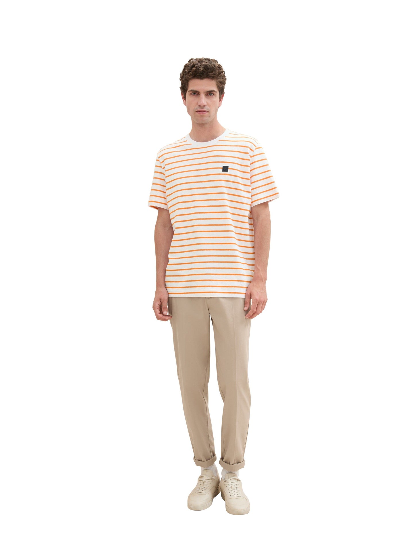 Tom Tailor Herren T-Shirt orange