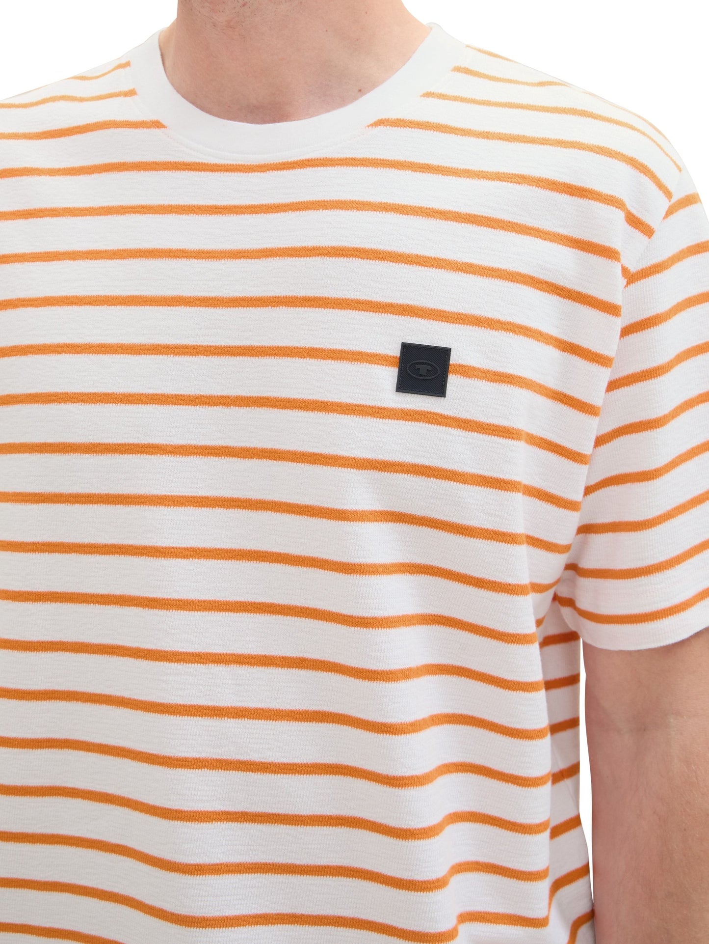 Tom Tailor Herren T-Shirt orange