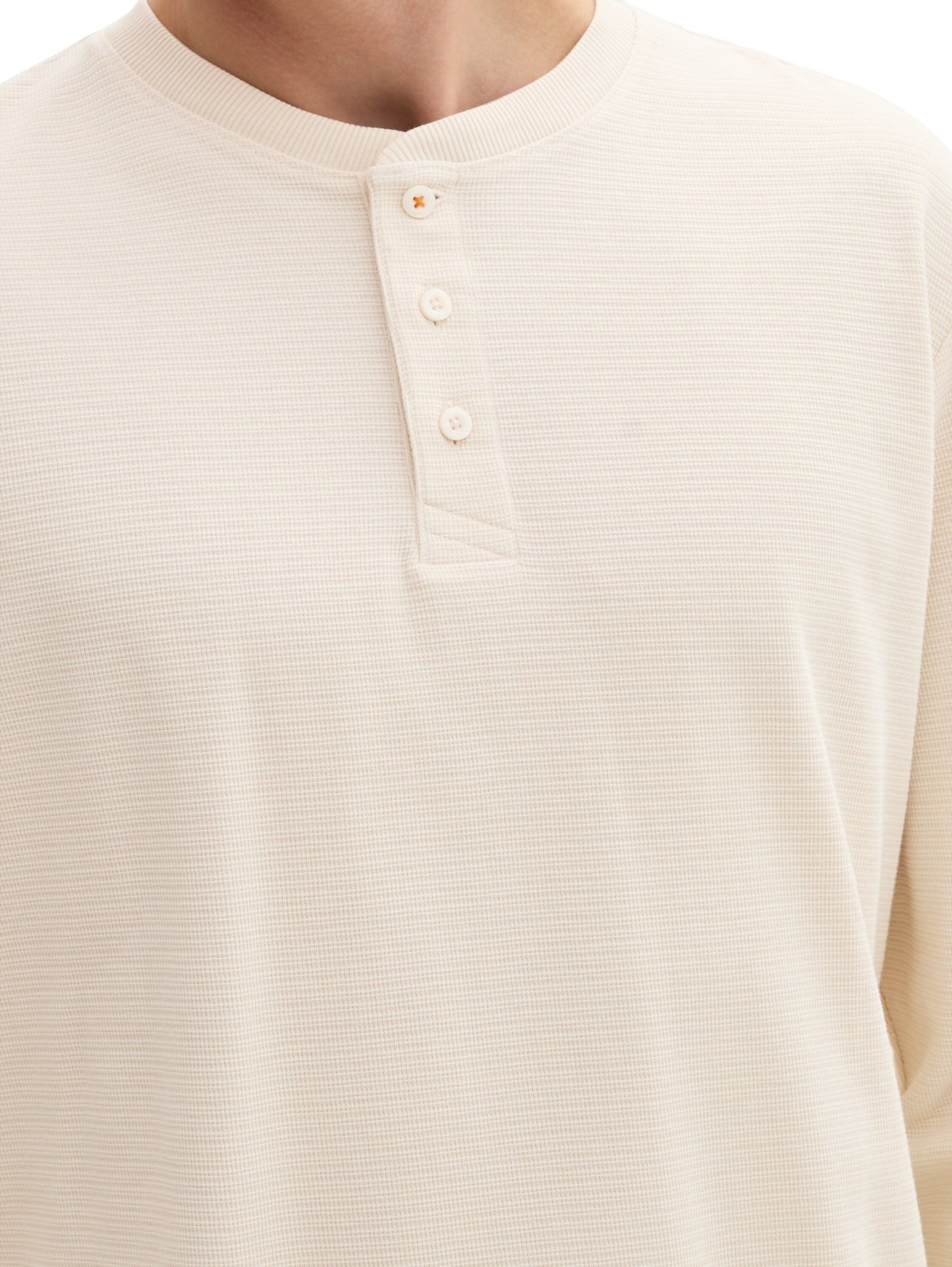 Tom Tailor – Tom Tailor Herren Henley Langarmshirt