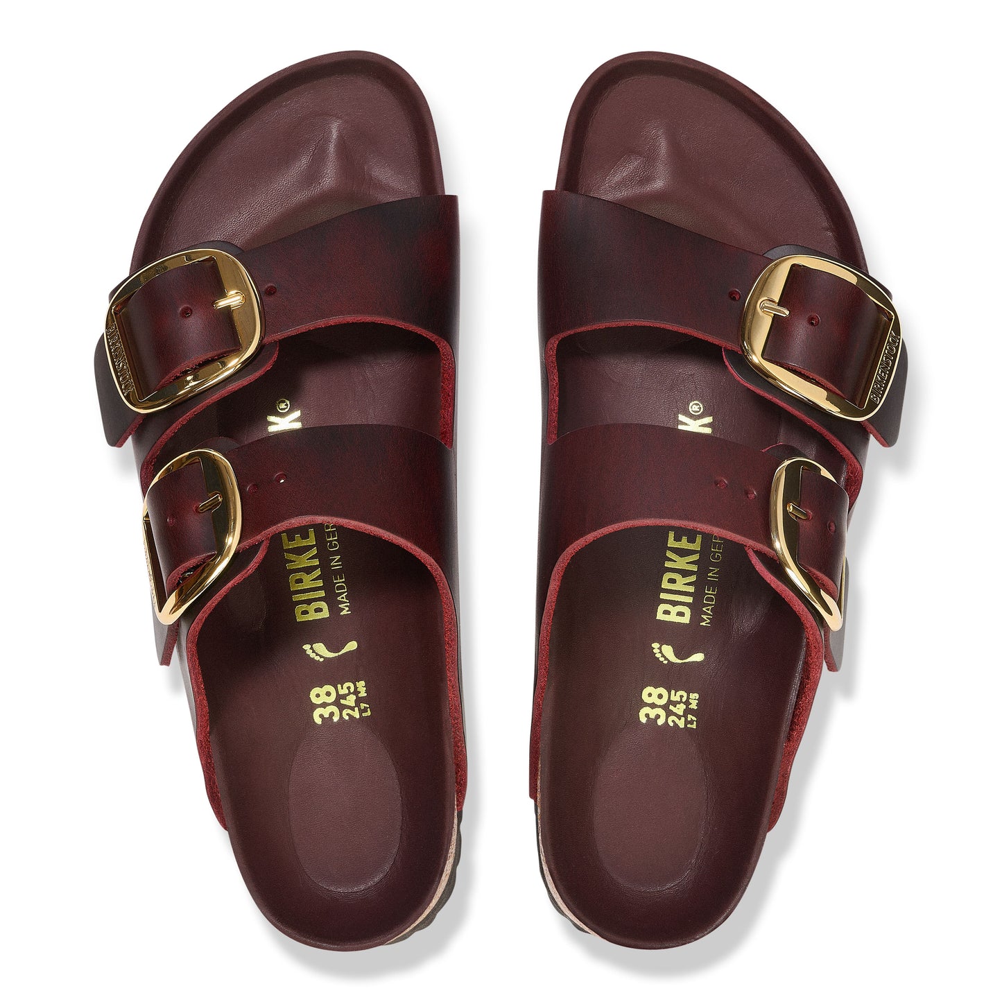 Birkenstock Damen Schuh Arizona Big Buckle LEOI rot