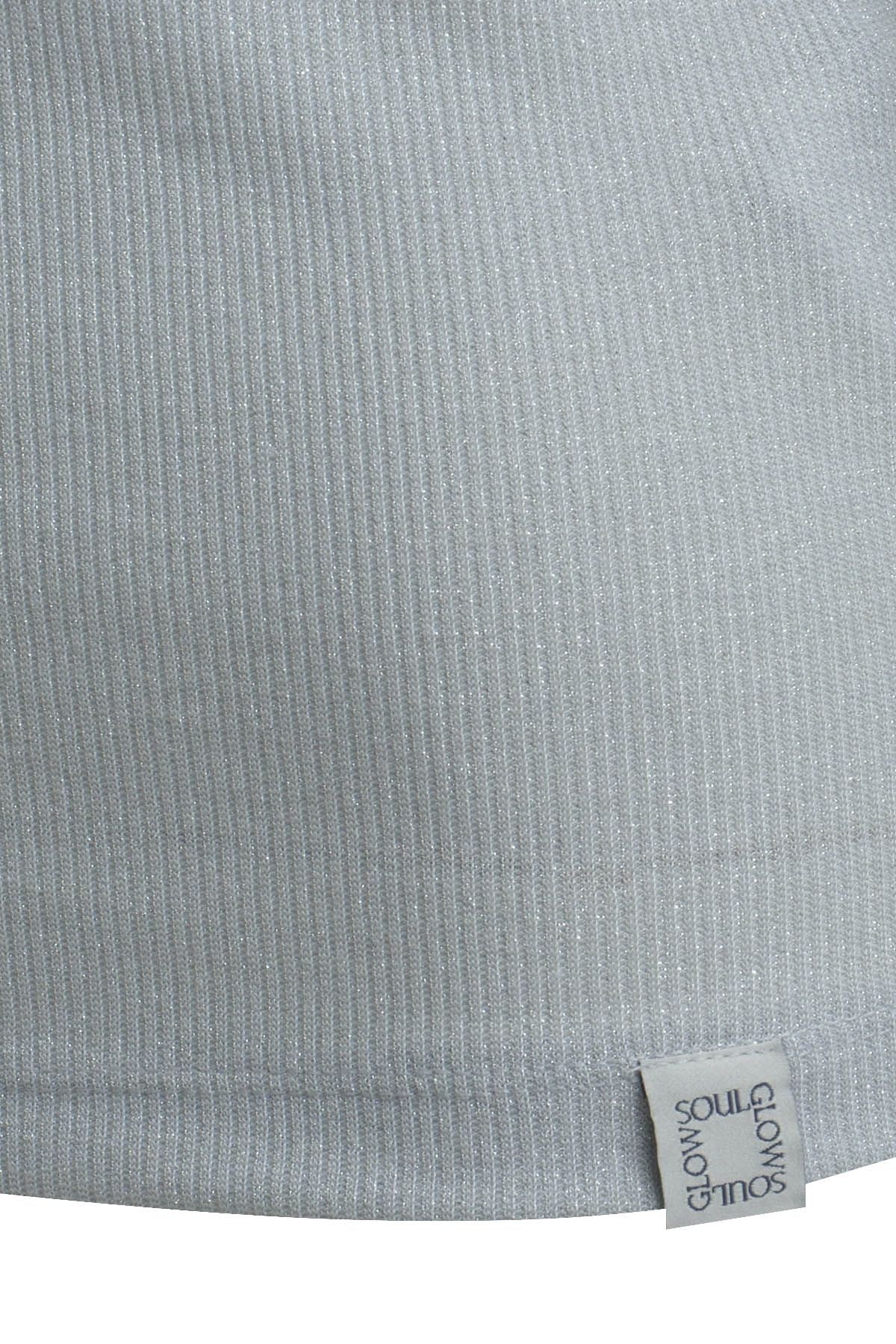 Smith&Soul Damen Metallic Tanktop grau