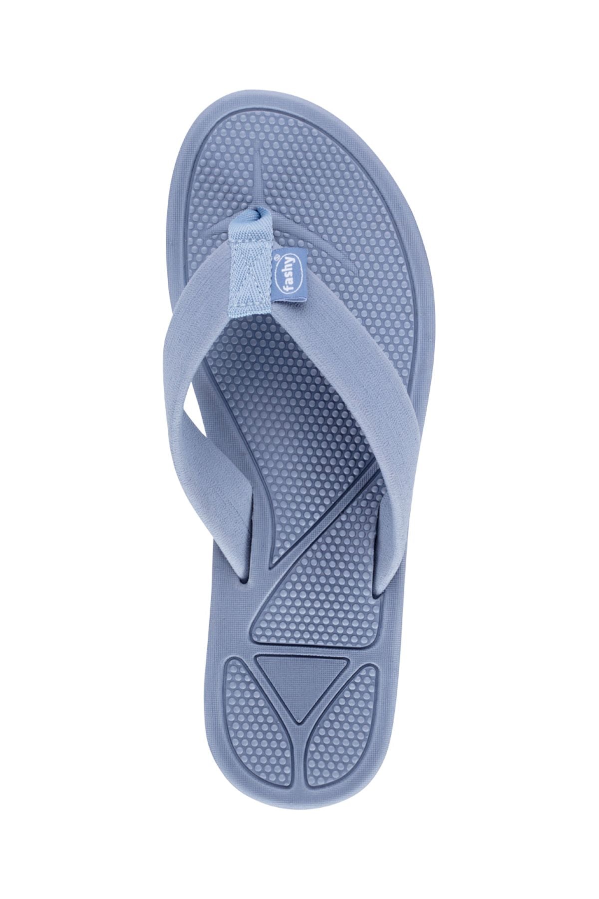 Fashy Damen Flip Flops V-Strap Albion blau