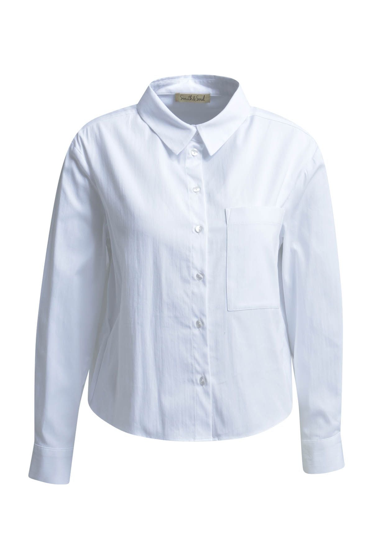 Smith&Soul Damen Bluse weiß