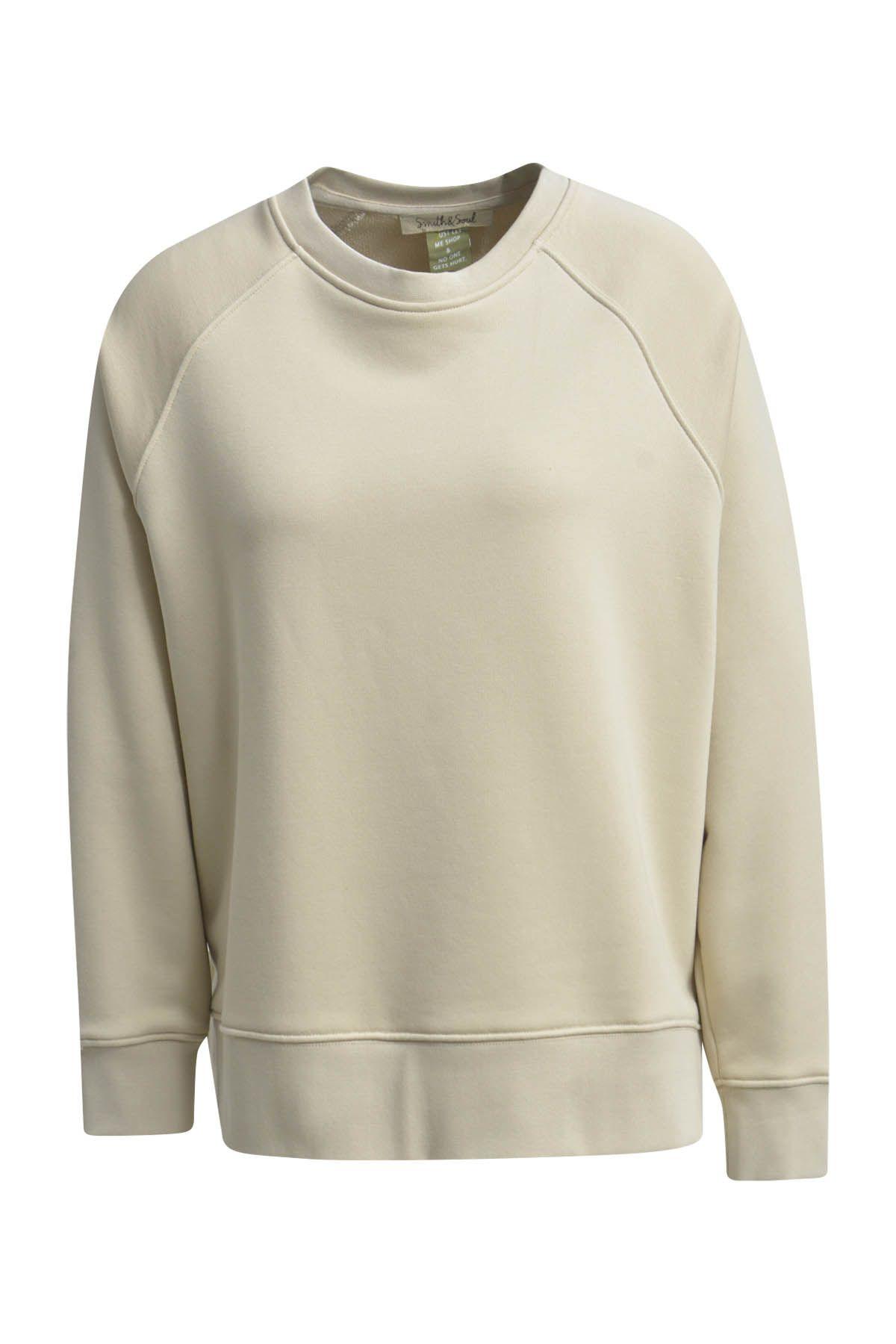 Smith&Soul Damen Pullover L beige
