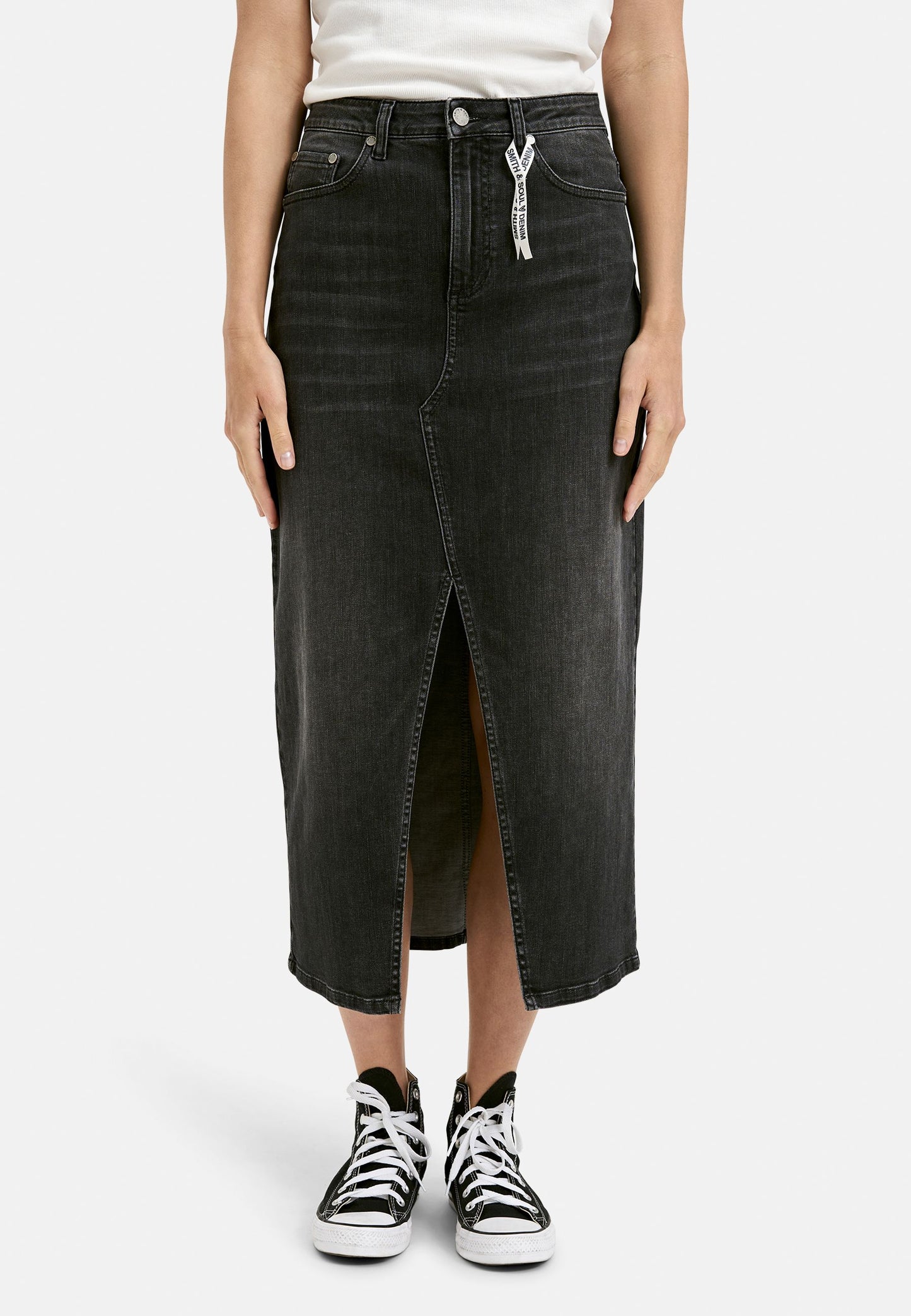 Smith&Soul Damen Rock schwarz