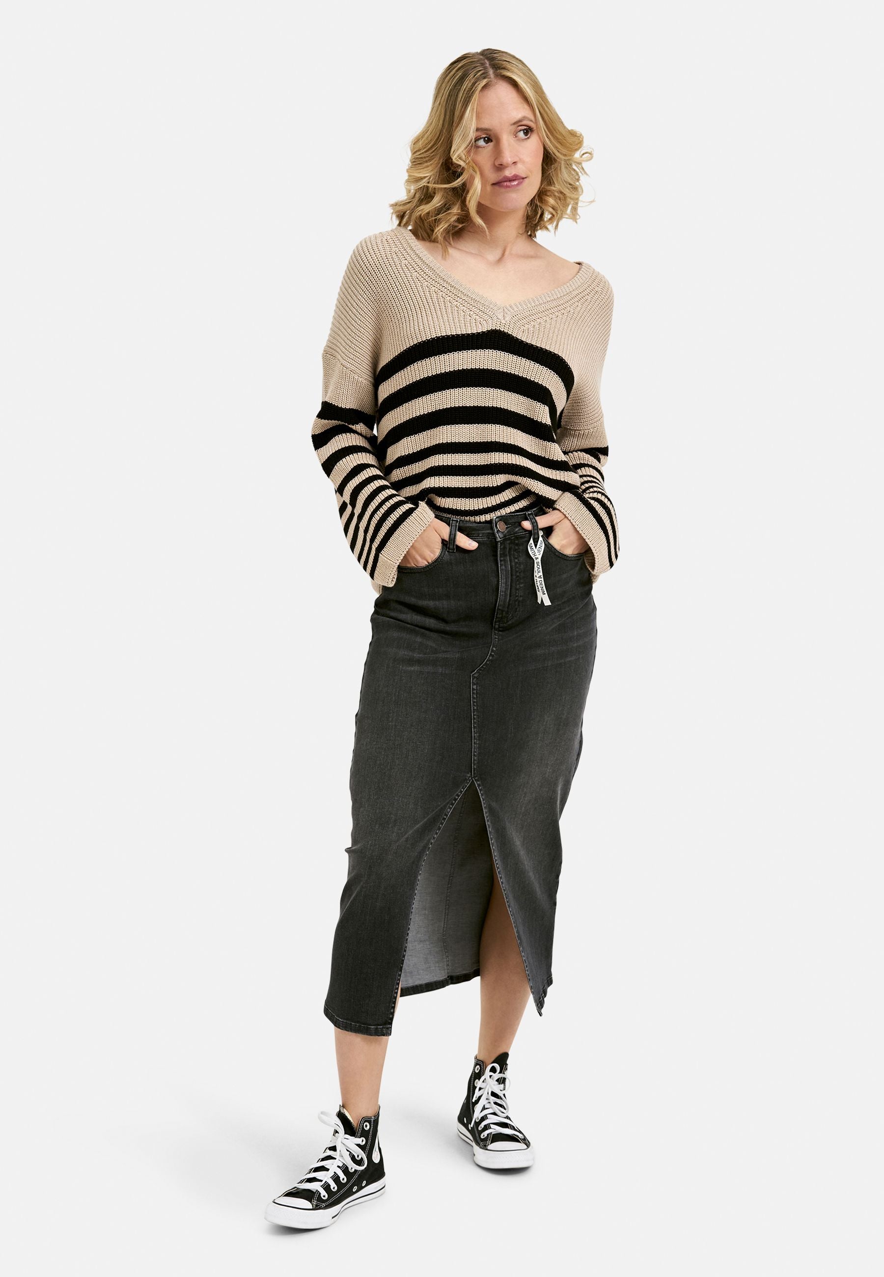 Smith&Soul Damen Rock schwarz