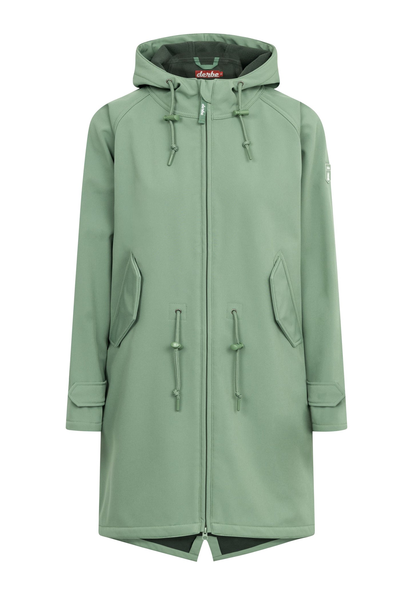 derbe Damen Jacke Friese Island grün