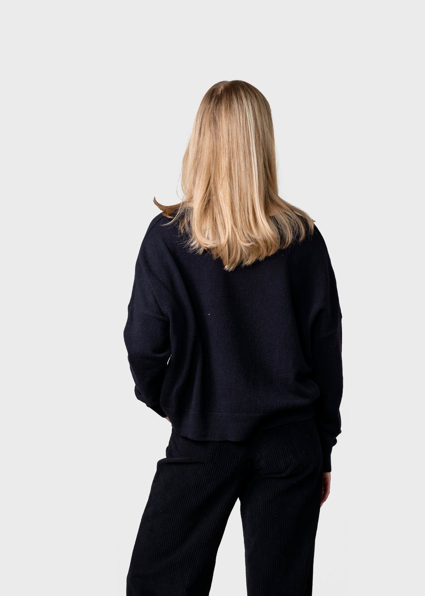 Klitmöller Damen Vanessa Knit Pullover in Schwarz schwarz