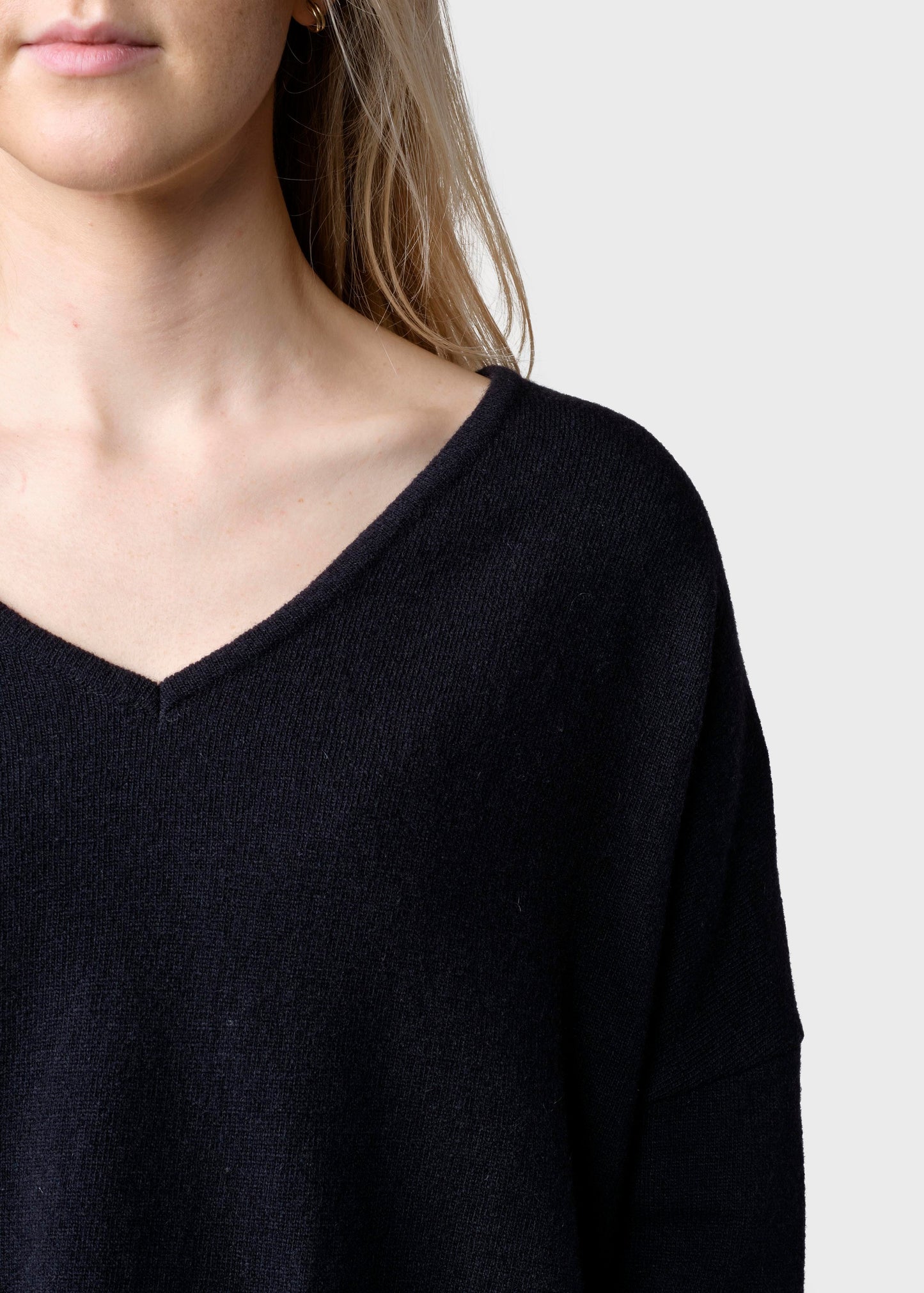 Klitmöller Damen Vanessa Knit Pullover in Schwarz schwarz