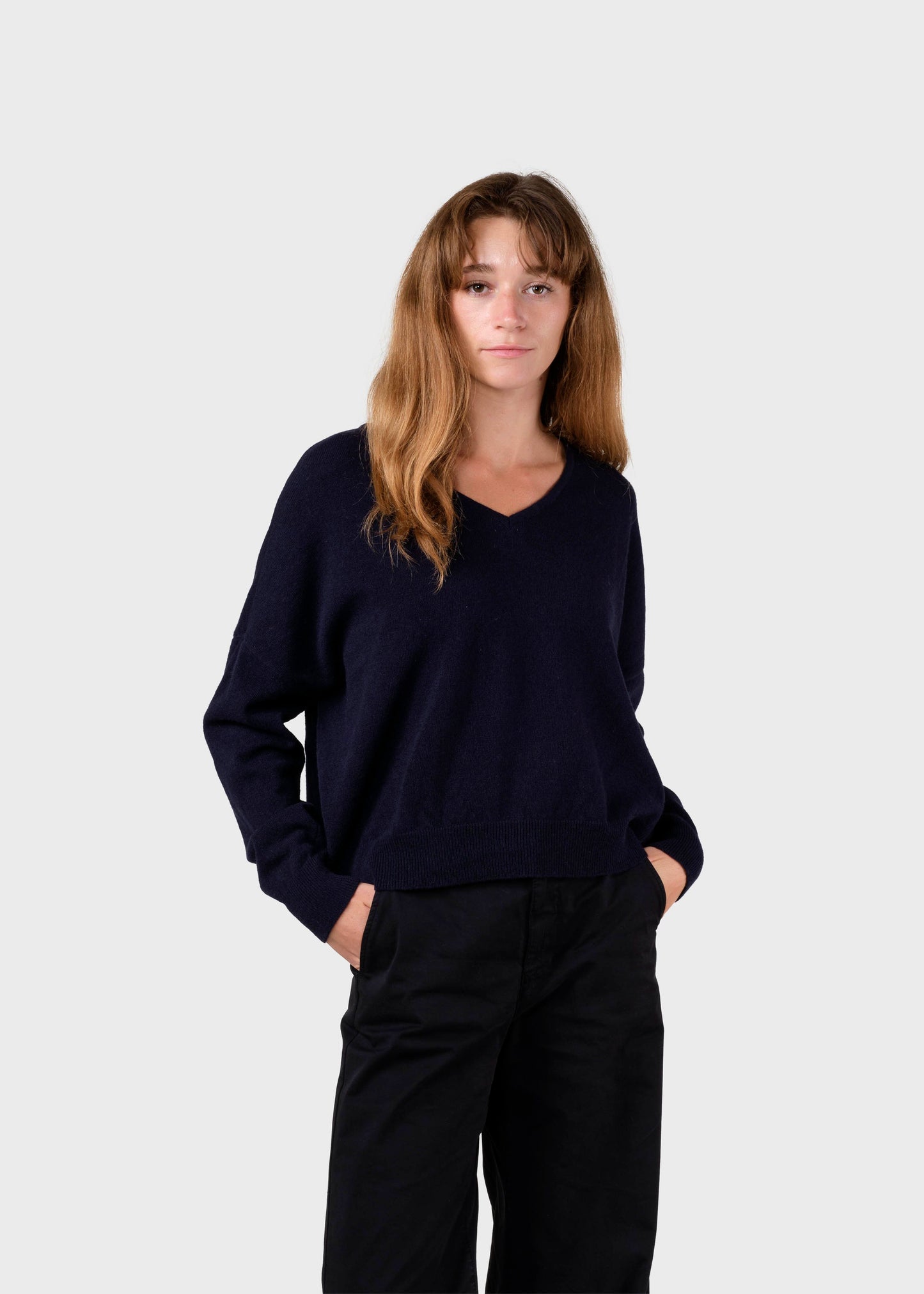 Klitmöller Damen Vanessa Knit in Blau blau