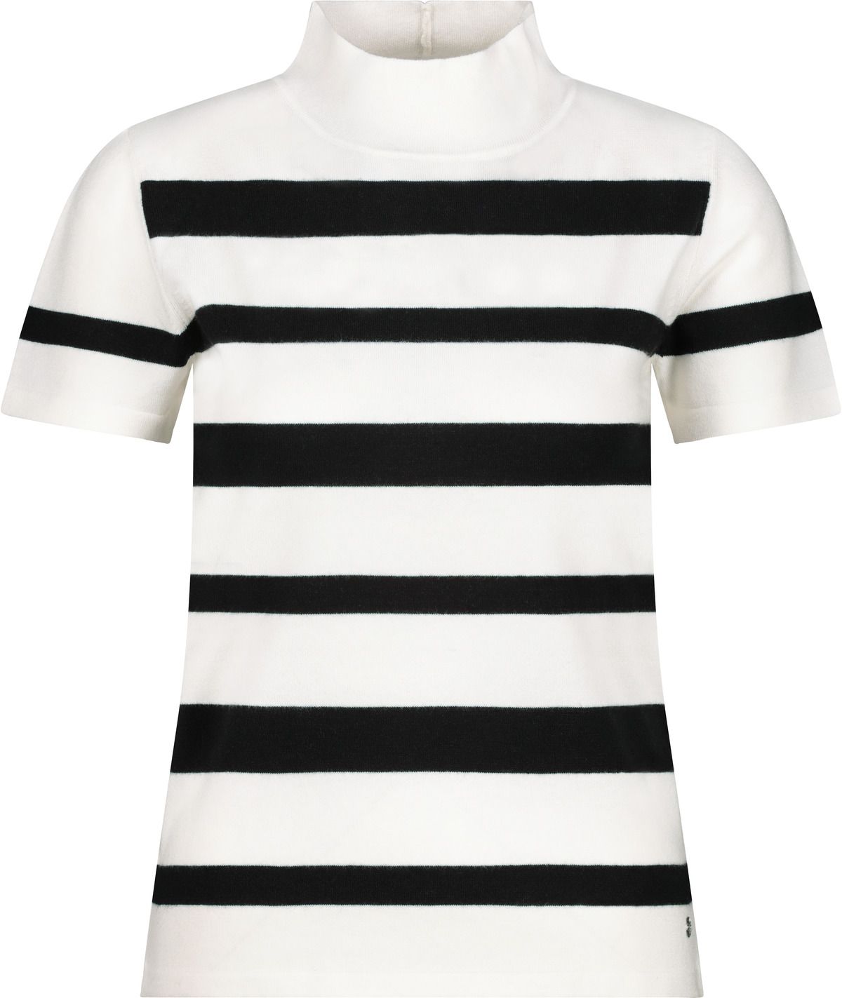 Monari – Monari Damen Kurzarm Pullover in Weiß