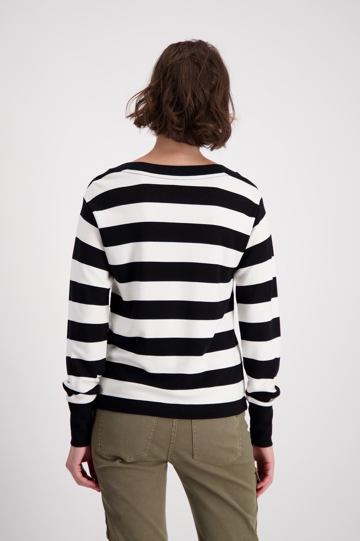 Monari Damen Sweatshirt schwarz