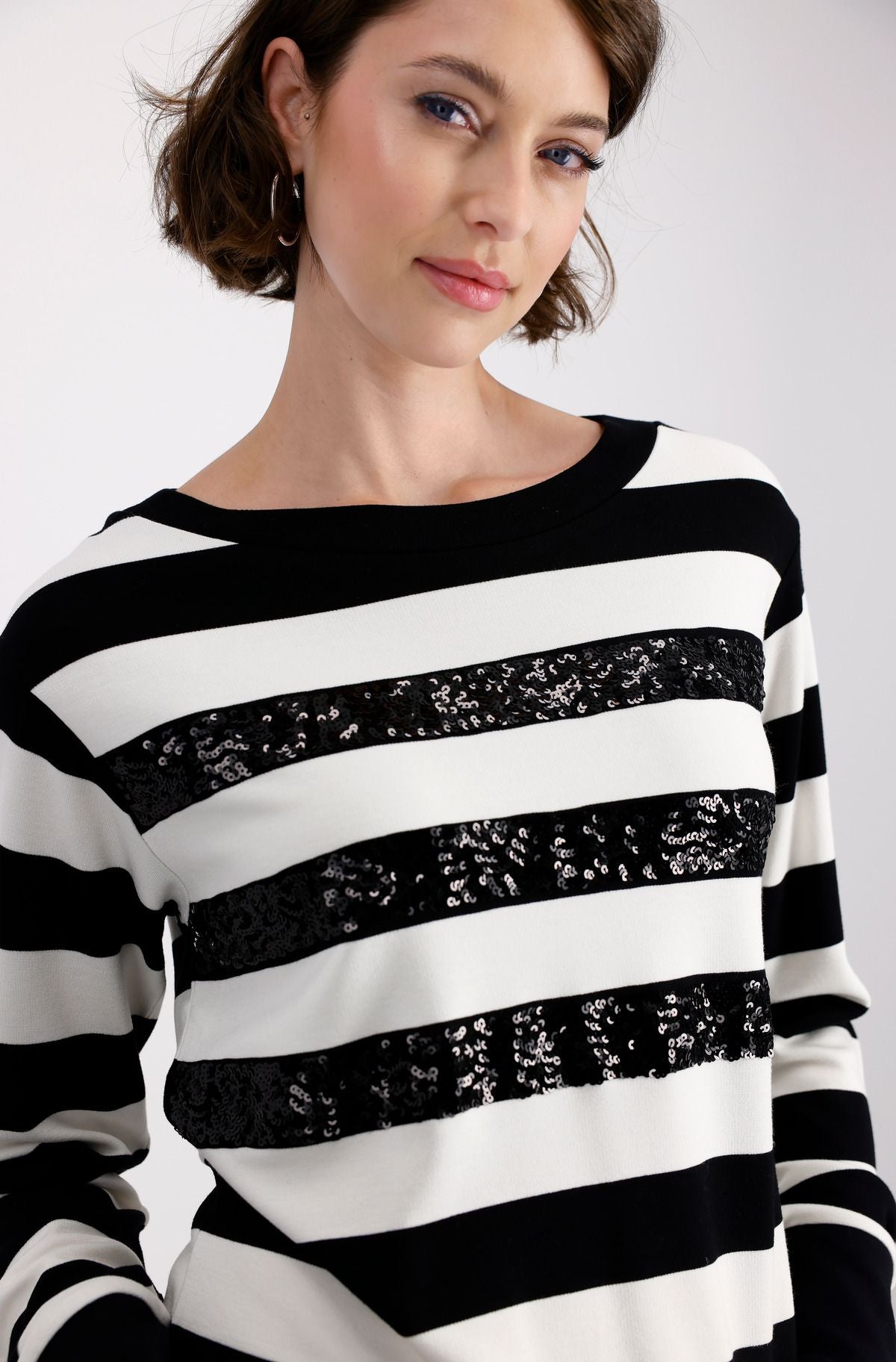 Monari Damen Sweatshirt schwarz