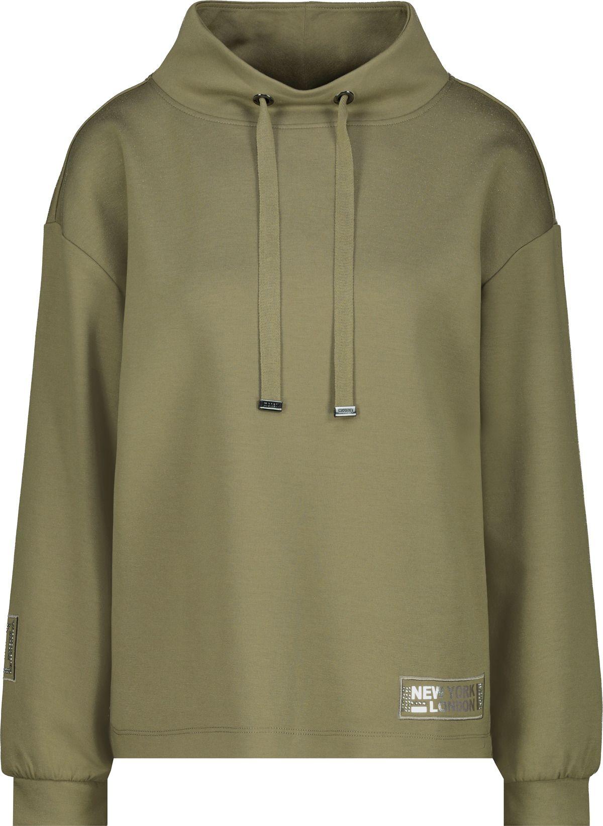 Monari – Monari Sweatshirt mit Stehkragen