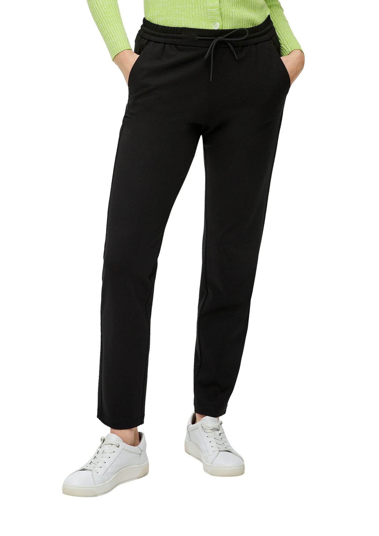 s. Oliver Damen Interlock-Jogg Pants schwarz