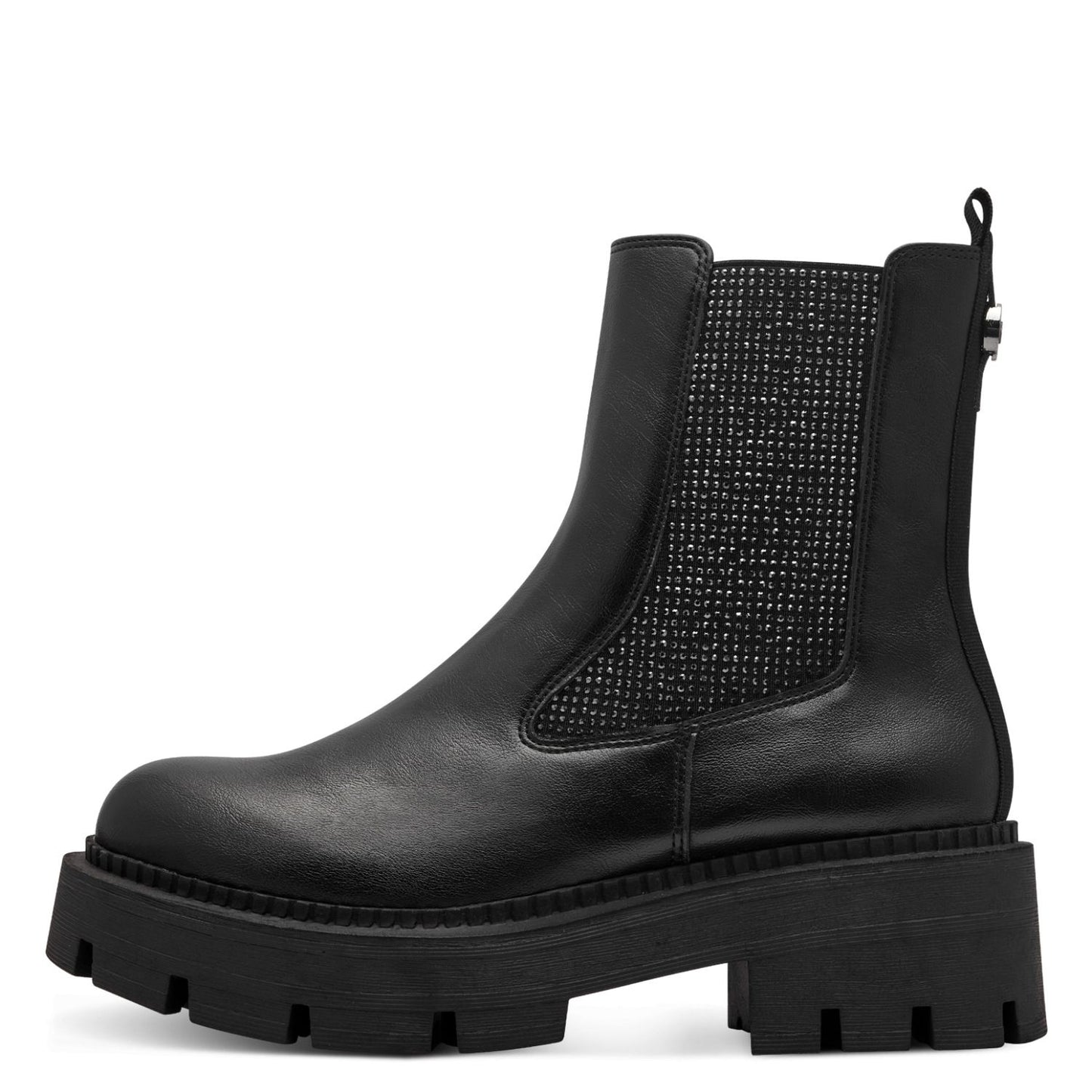 Tamaris Damen Stiefelette schwarz