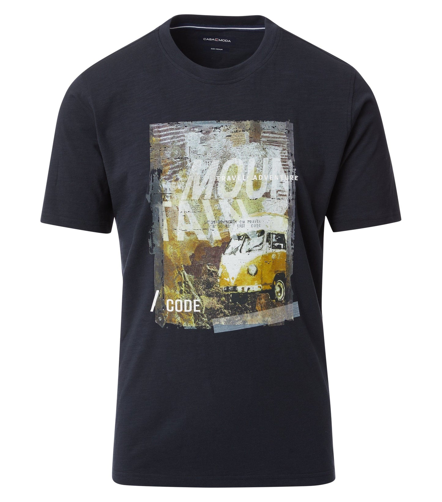 Casa Moda Herren T-Shirt blau