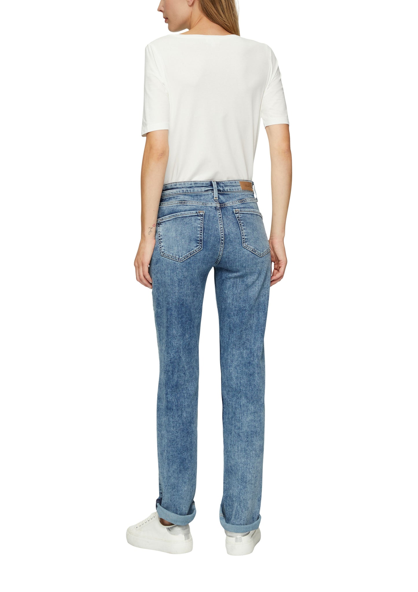 s.Oliver Damen Jeans blau