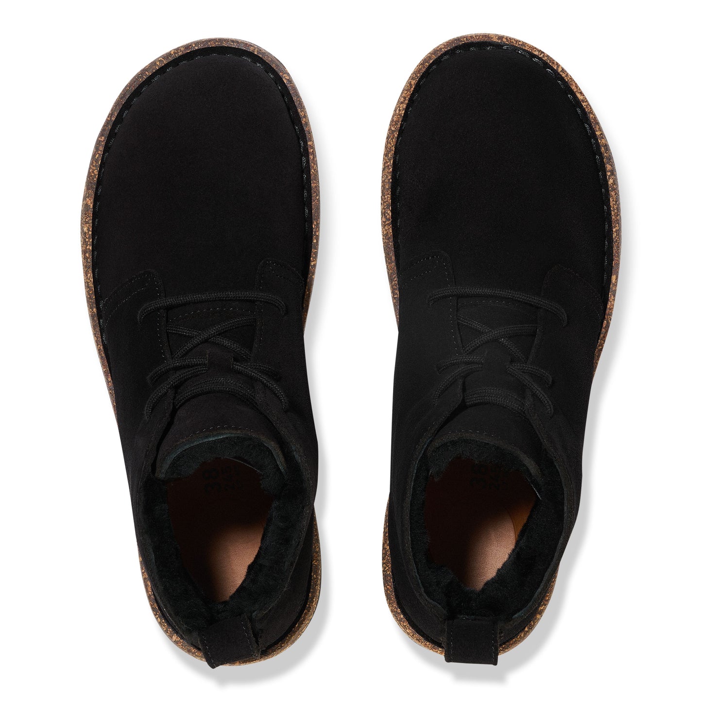 Birkenstock Damen Schuh Uppsala Mid Shearling LEVE schwarz