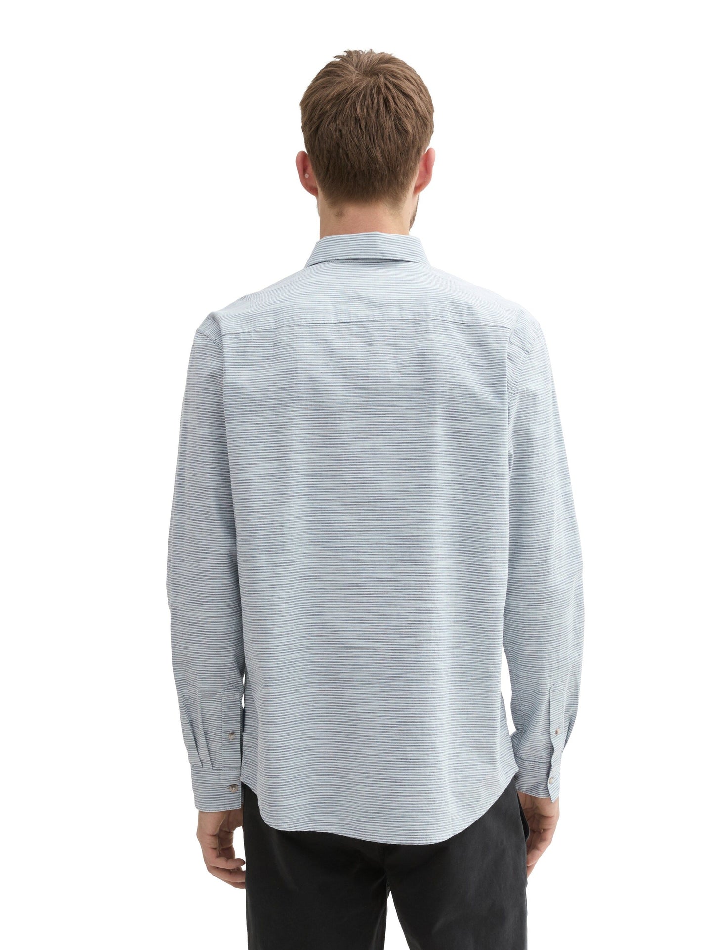 Tom Tailor Herren Hemd blau