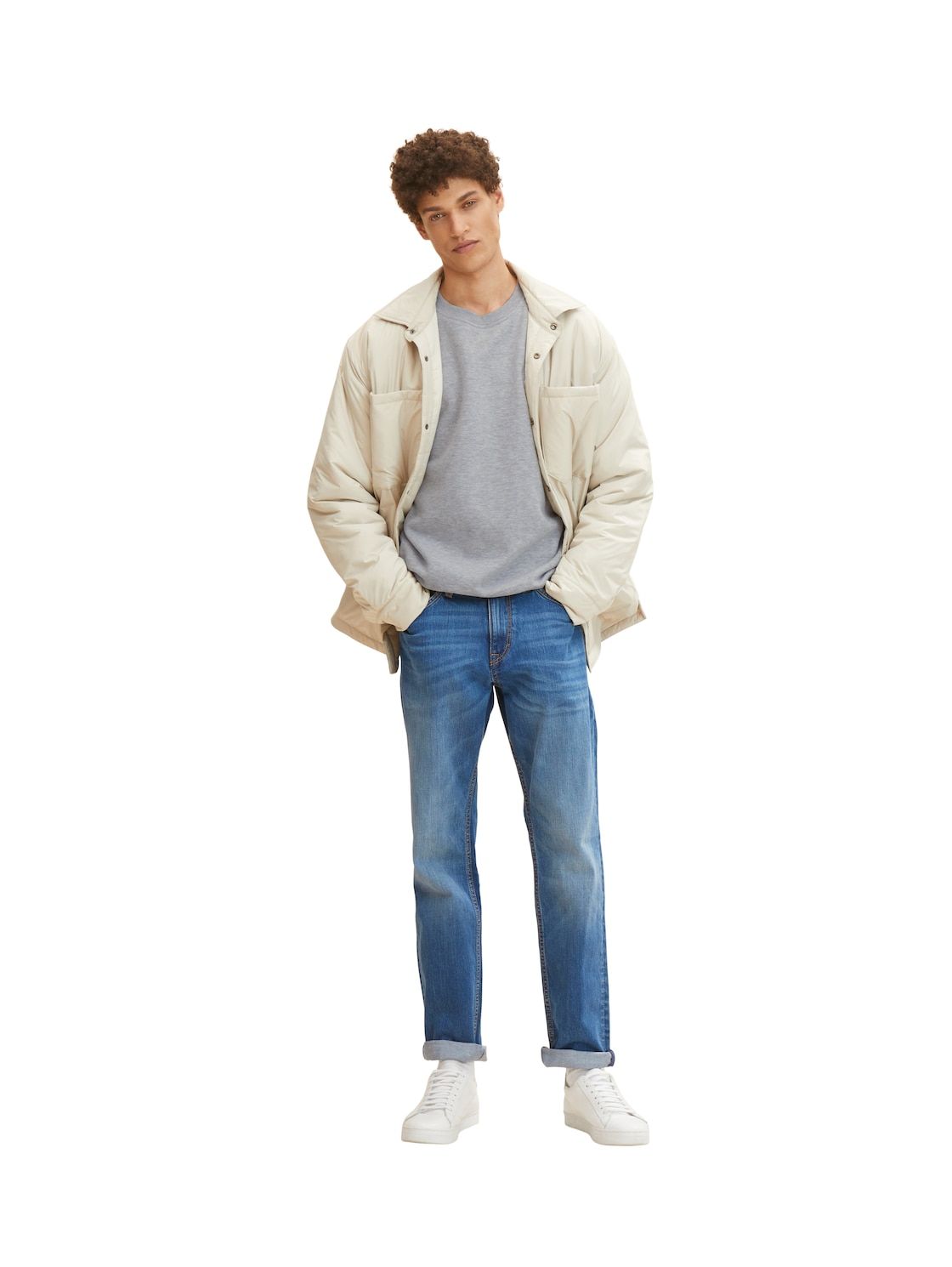 Tom Tailor Herren Hose Josh blau