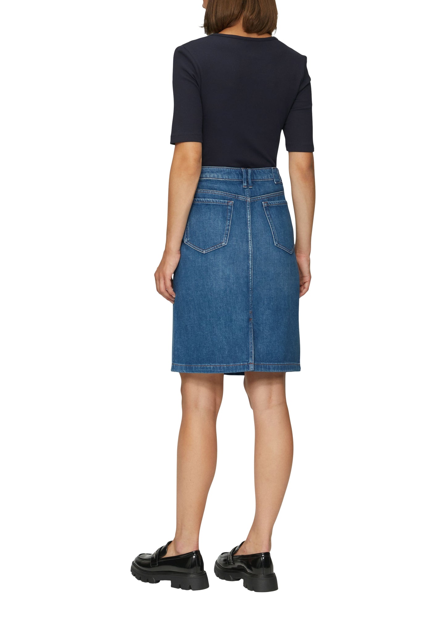 s.Oliver Damen Rock blau