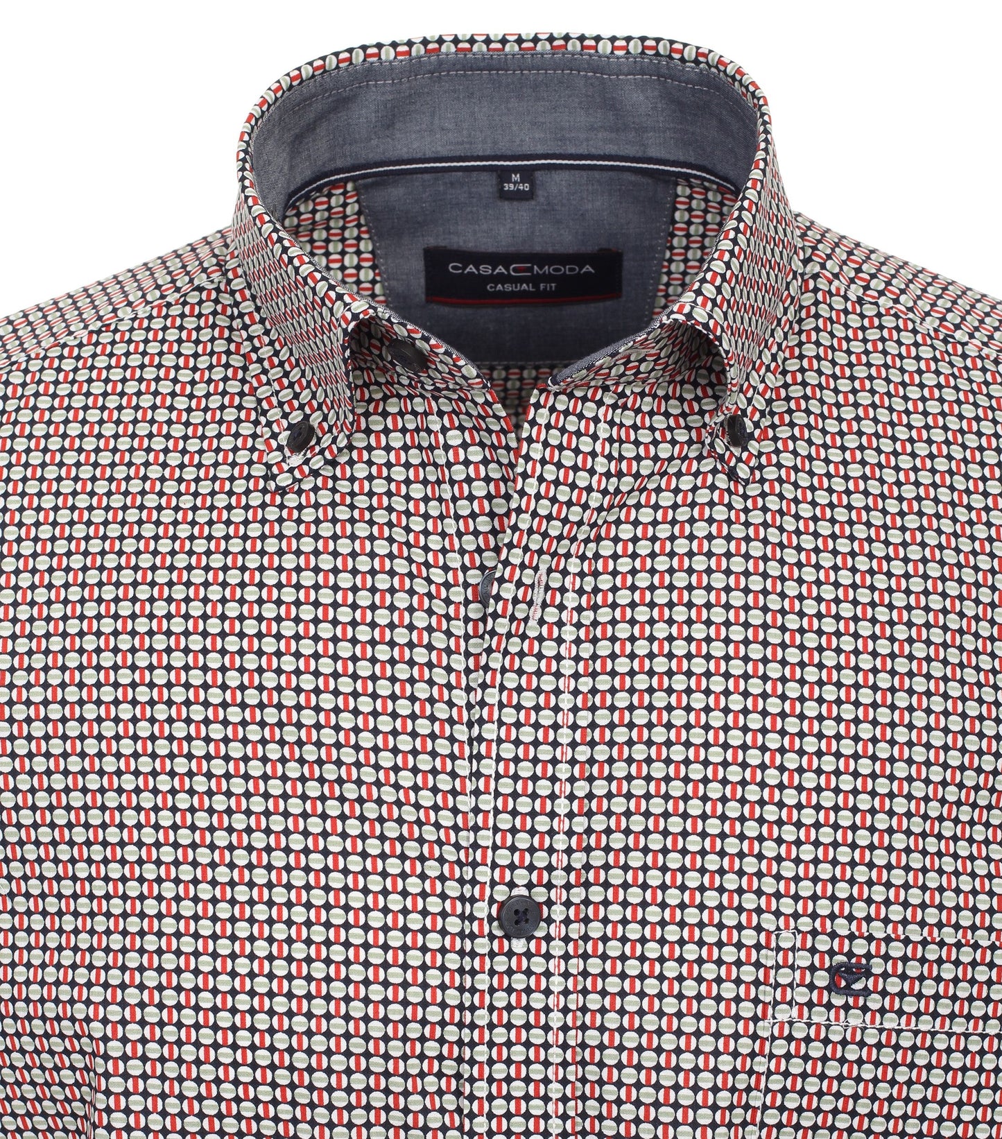 Casa Moda Herren Hemd rot