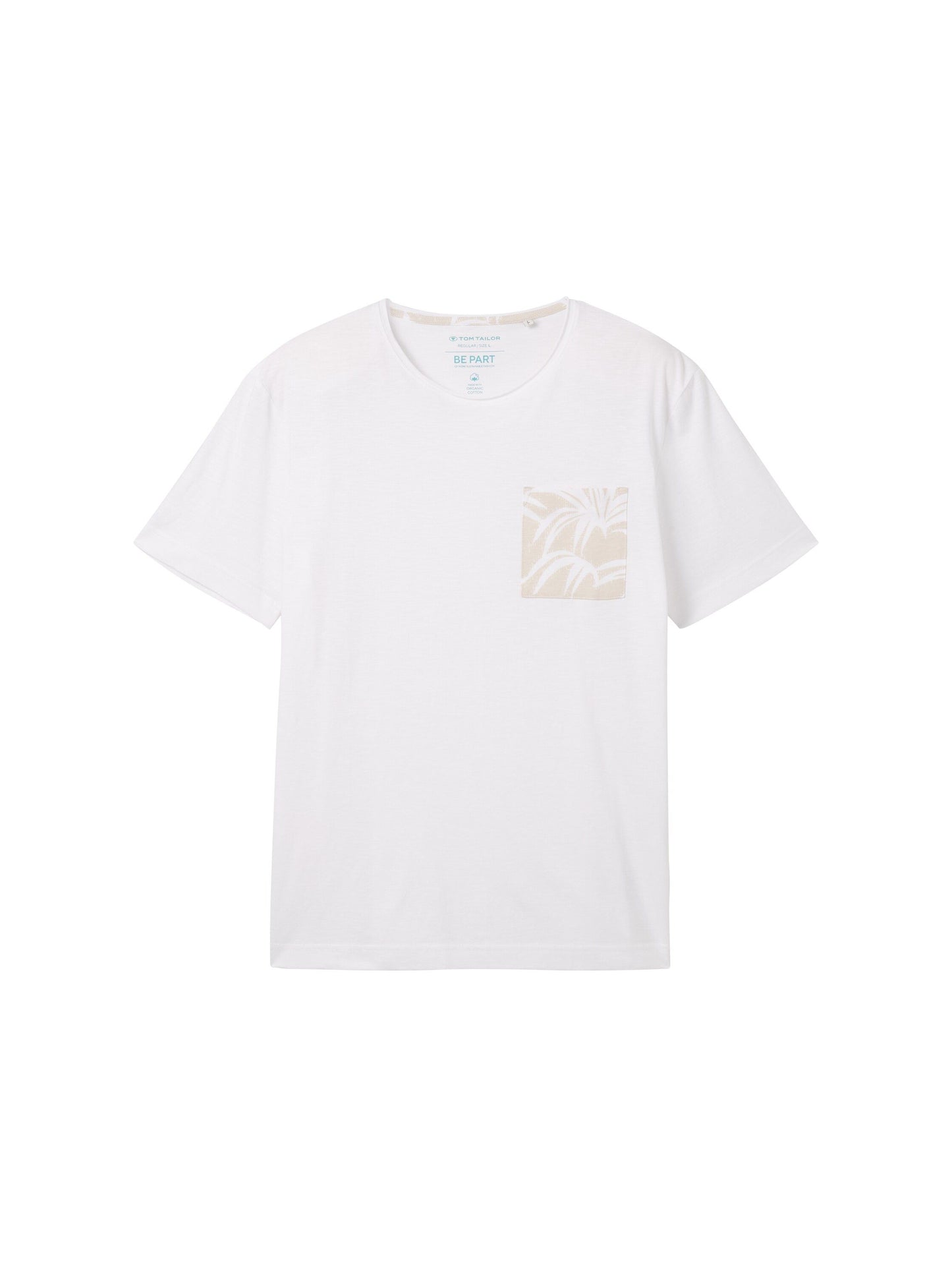 Tom Tailor Herren T-Shirt XXXL weiß